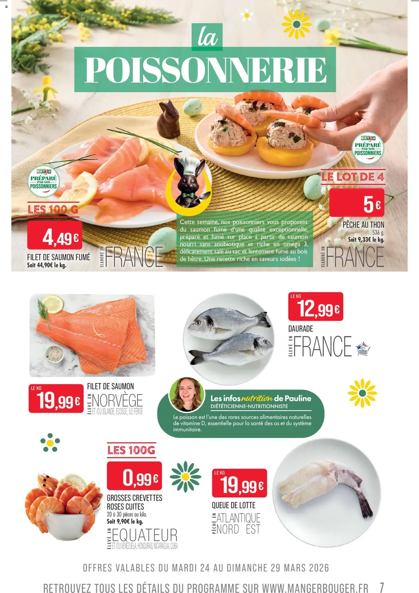 Match Supermarché catalogue - brochure valable à partir du 24/03/2026, page 7 sur 42