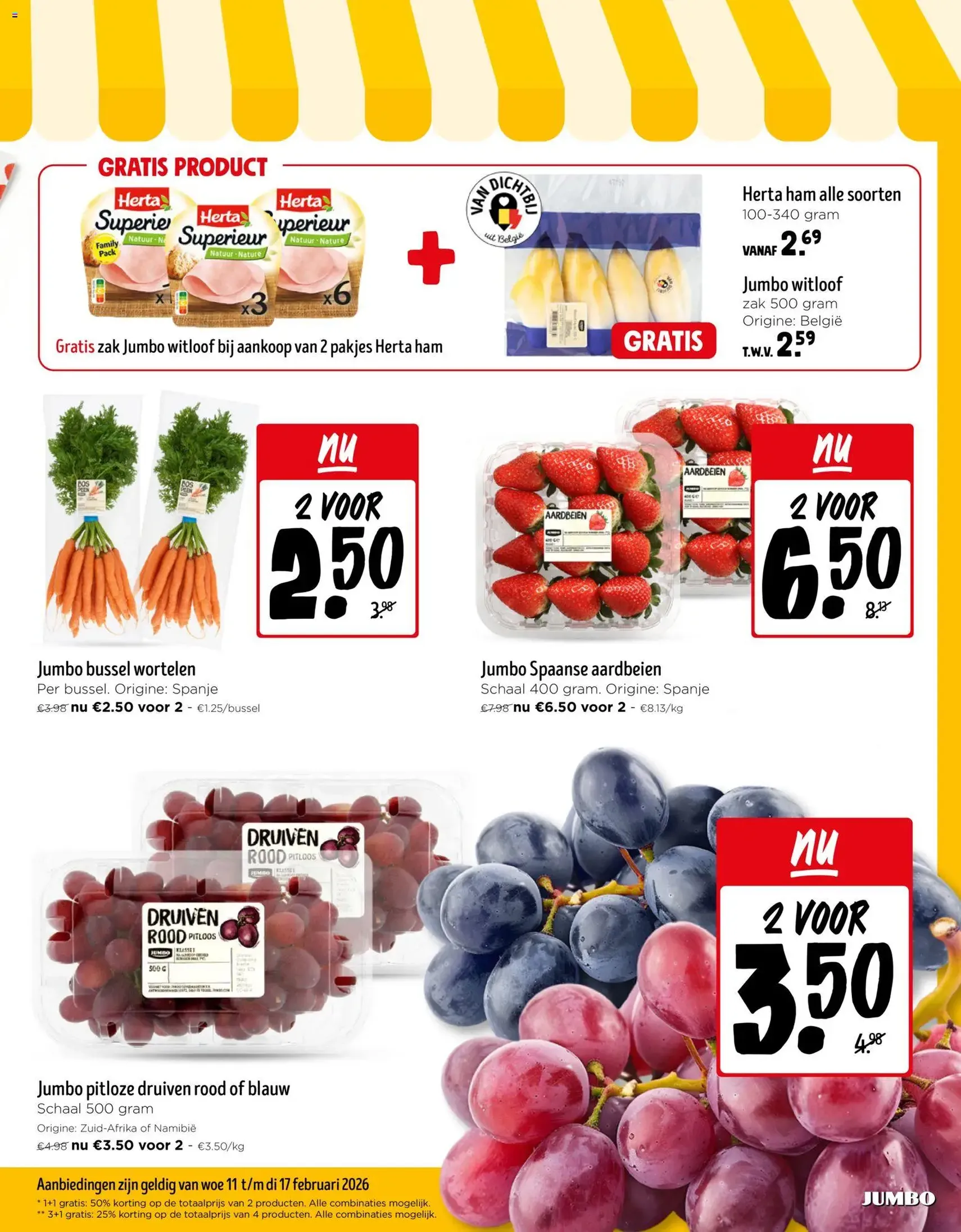 JUMBO folder / publicité - geldige folder vanaf 11/02/2026 pagina 3 van 16