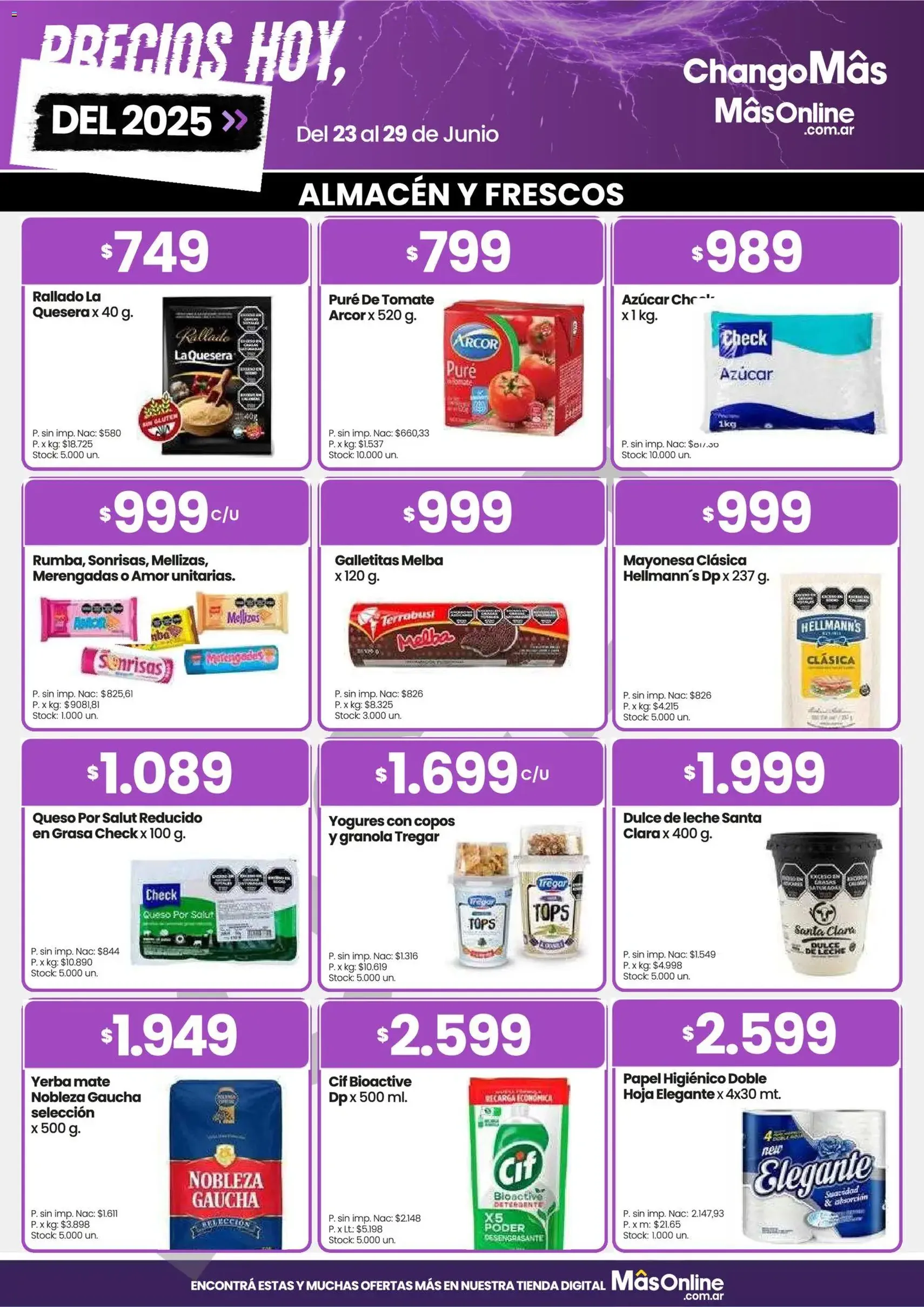 Changomas ofertas - folleto válido desde 23/06/2026 página 2 de 6