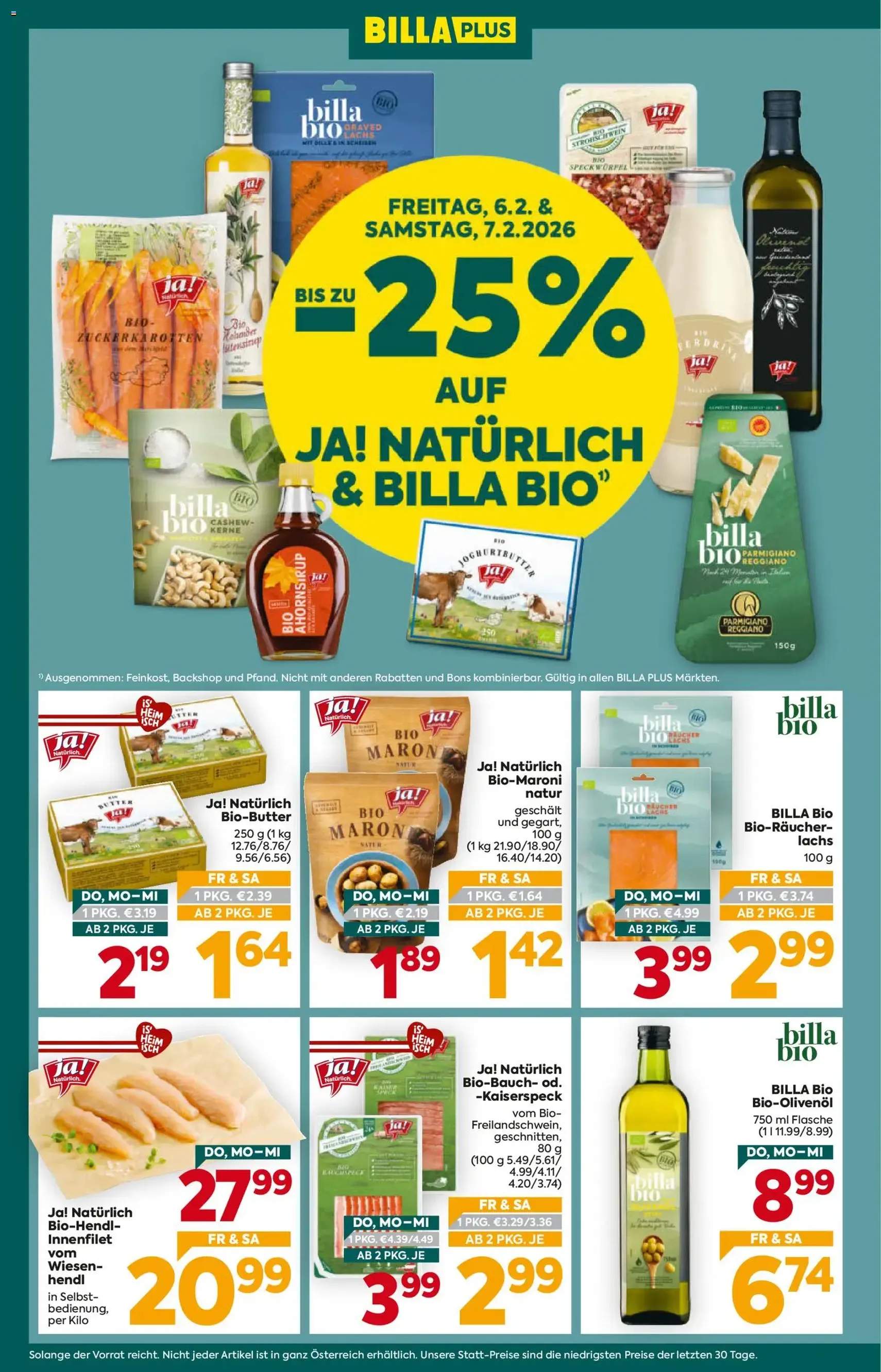 Billa Plus Flugblatt - Gültiger Prospekt ab 05.02.2026, Seite 2 von insgesamt 16