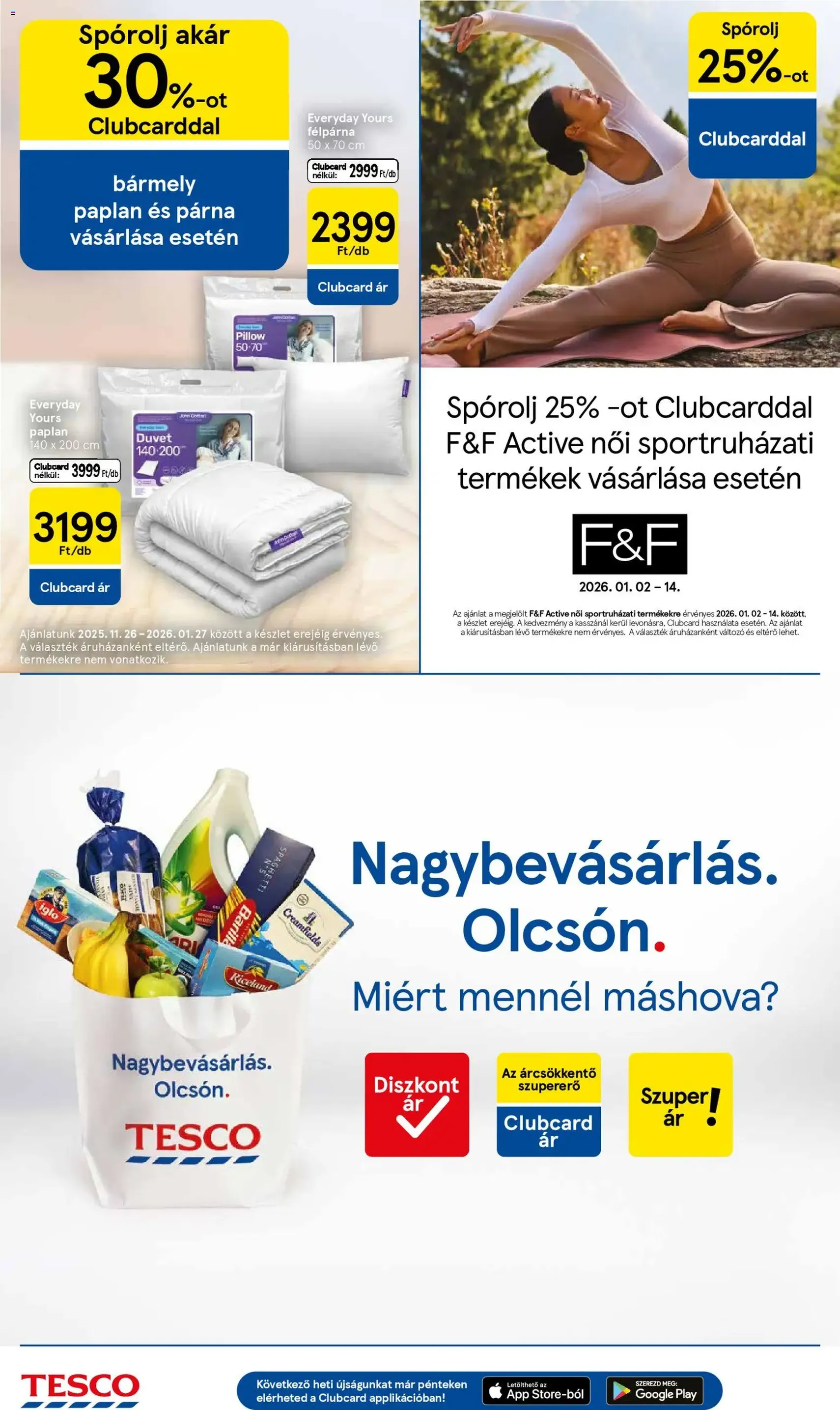 Tesco Hipermarket - Akciós újság - 2026.01.02. érvényes szórólap 16 oldal 34 oldalból
