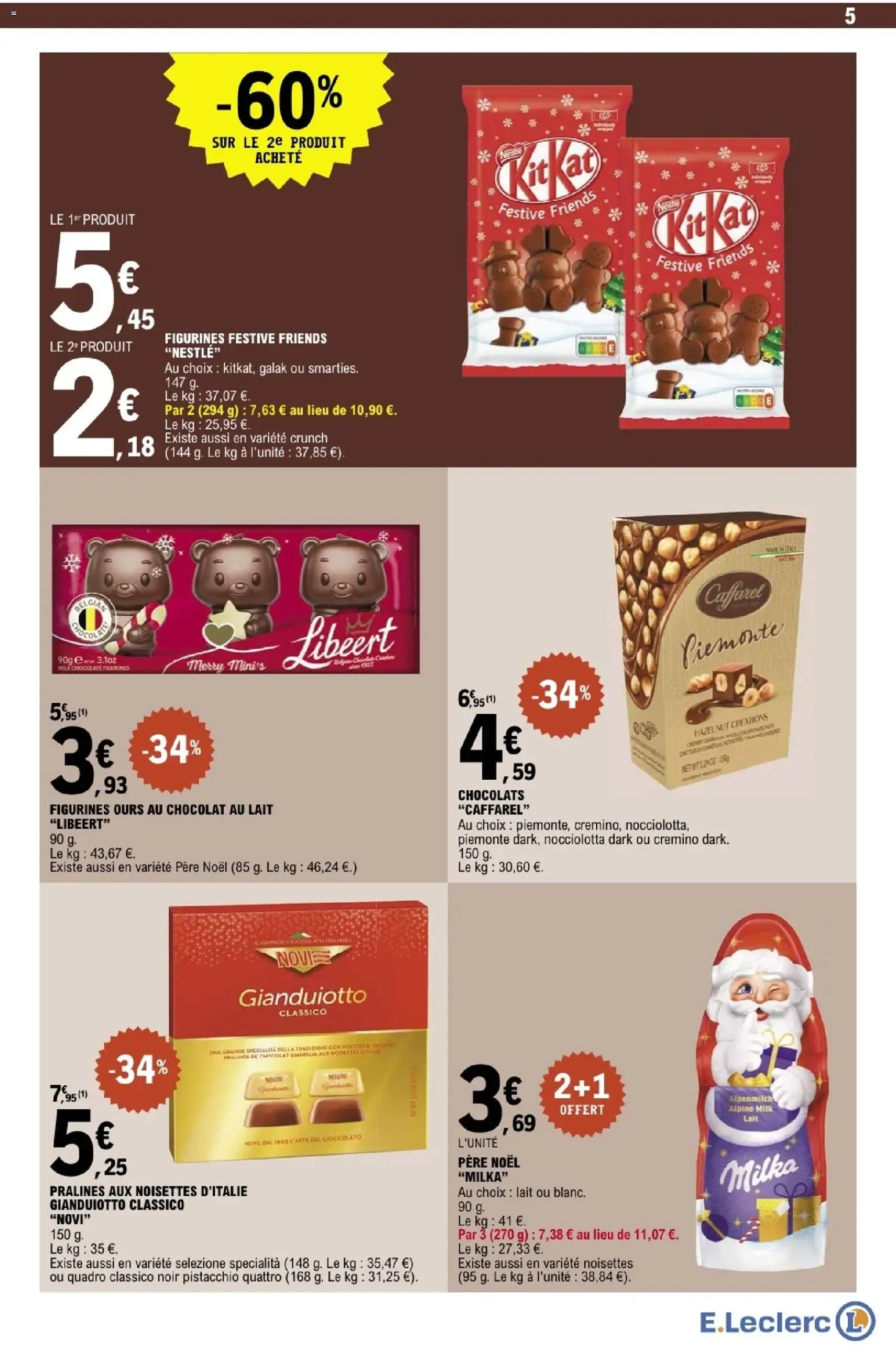 E.Leclerc catalogue semaine 49 - brochure valable à partir du 02/12/2025, page 5 sur 80