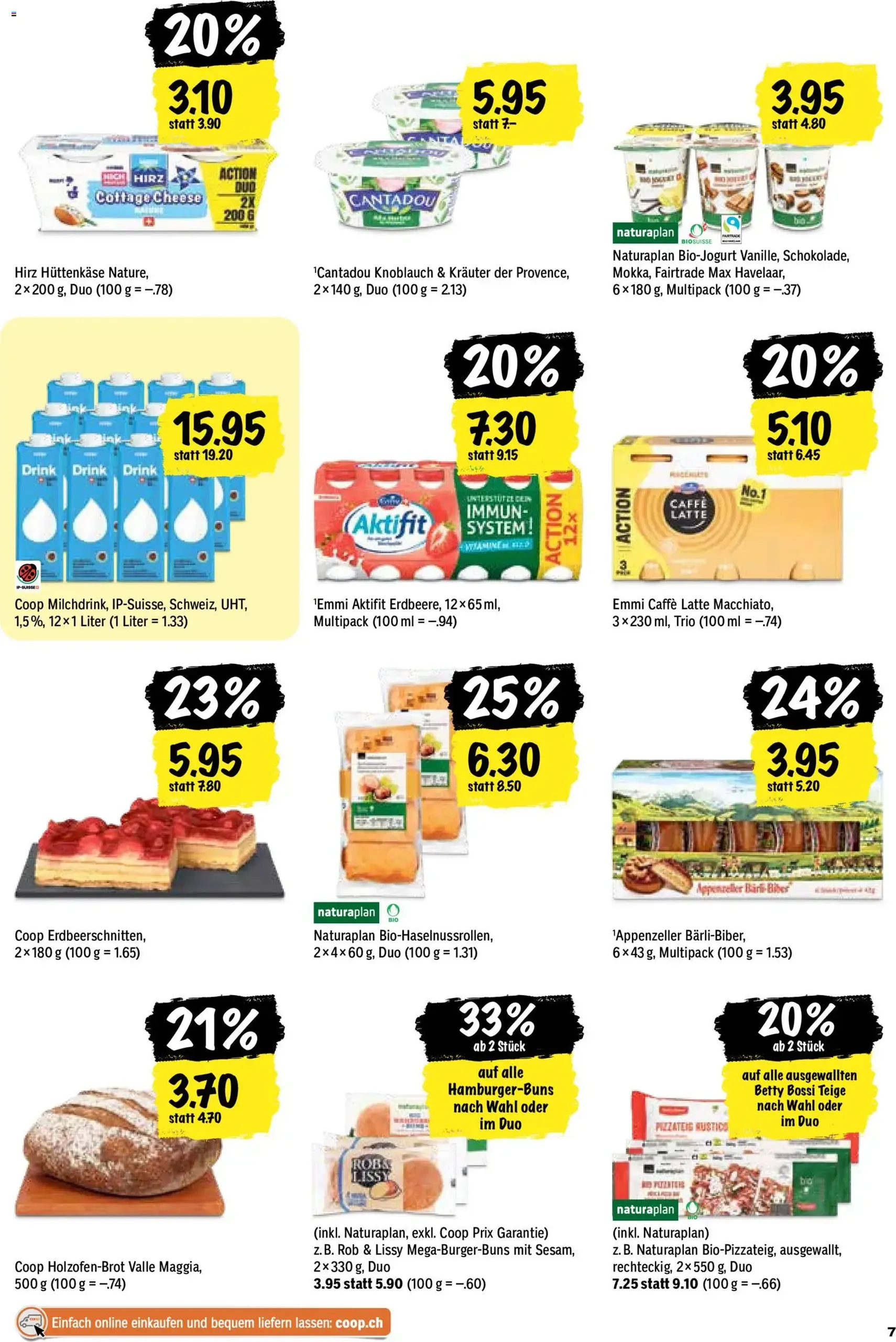 Coop aktionen - Gültiger Prospekt ab 09.07.2026, Seite 7 von insgesamt 24