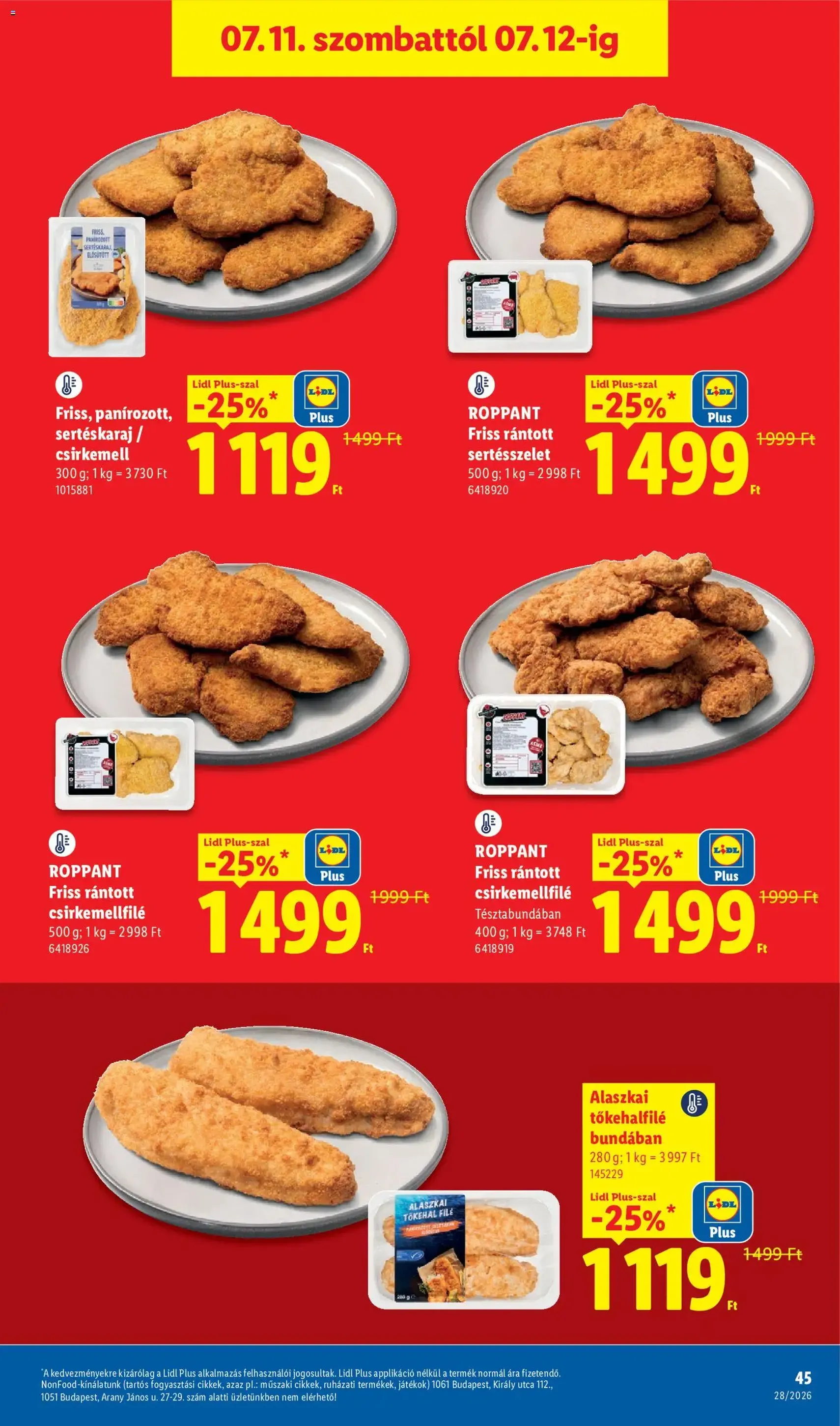 Lidl akciós újság - 2026.07.09. érvényes szórólap 45 oldal 80 oldalból