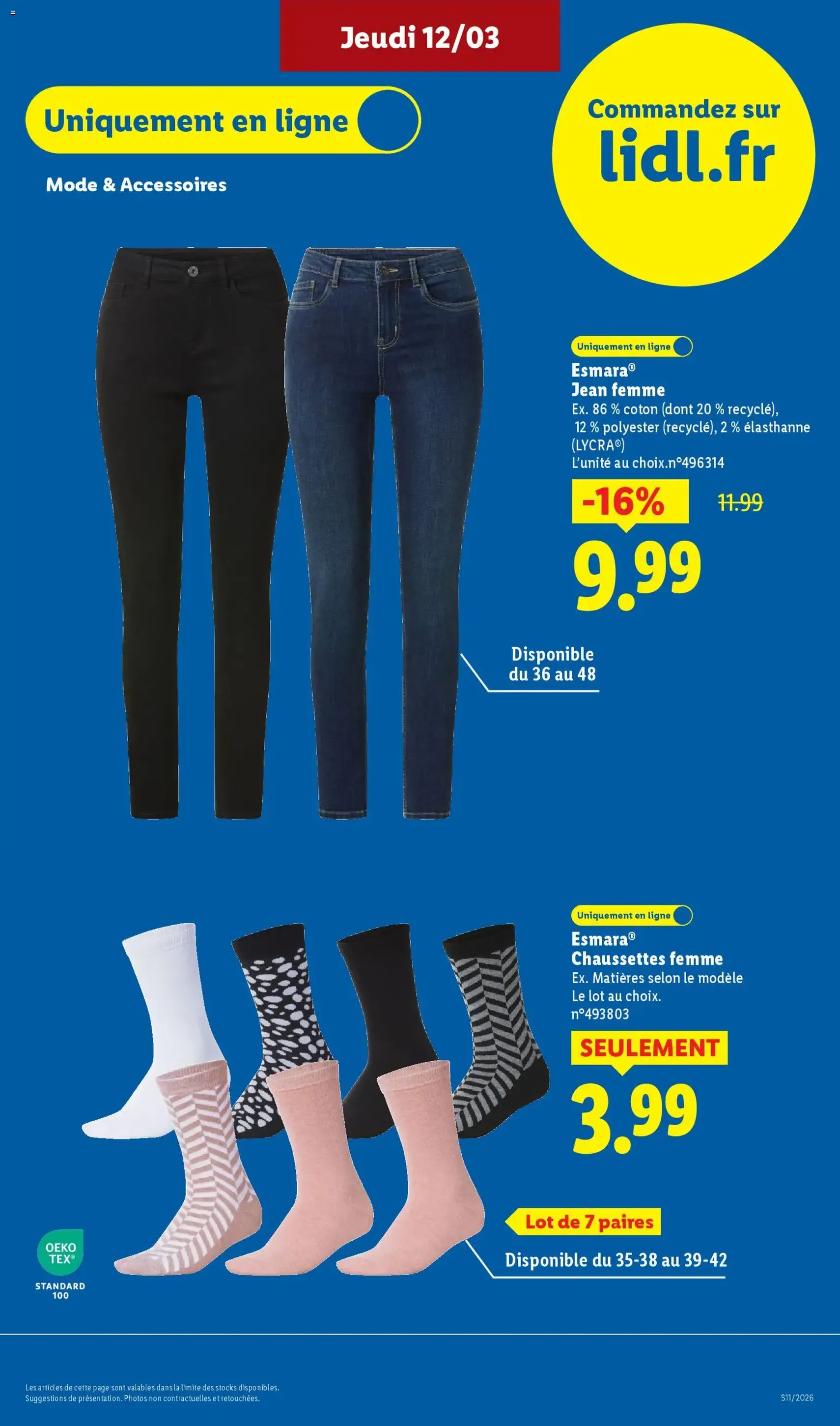 LIDL catalogue semaine 11 - brochure valable à partir du 12/03/2026, page 47 sur 71