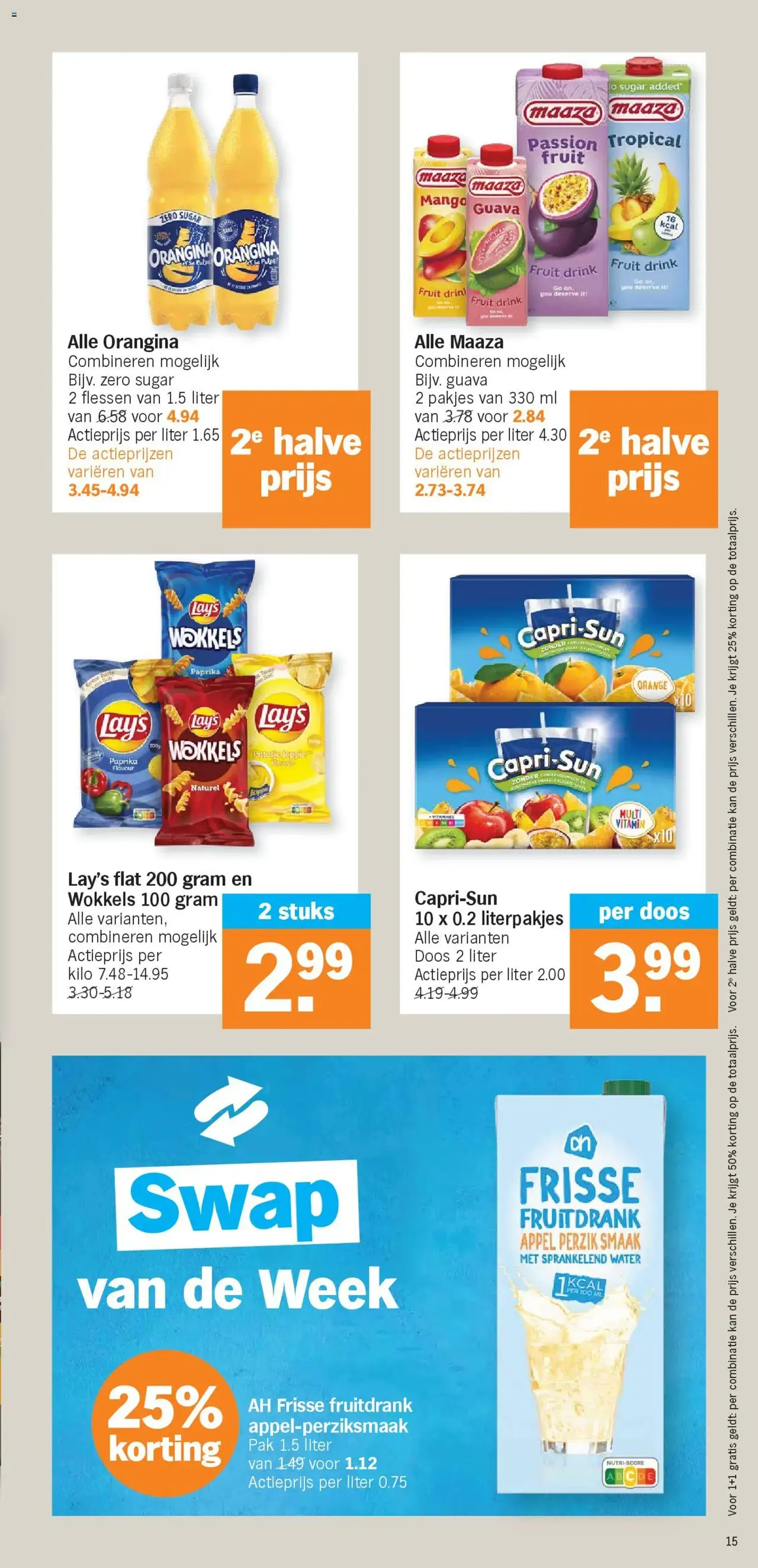 Albert Heijn folder week / de la semaine 30 - geldige folder vanaf 21/07/2025 pagina 15 van 18 Albert Heijn folder week / de la semaine 30 - geldige folder vanaf 21/07/2025 pagina 15 van 18