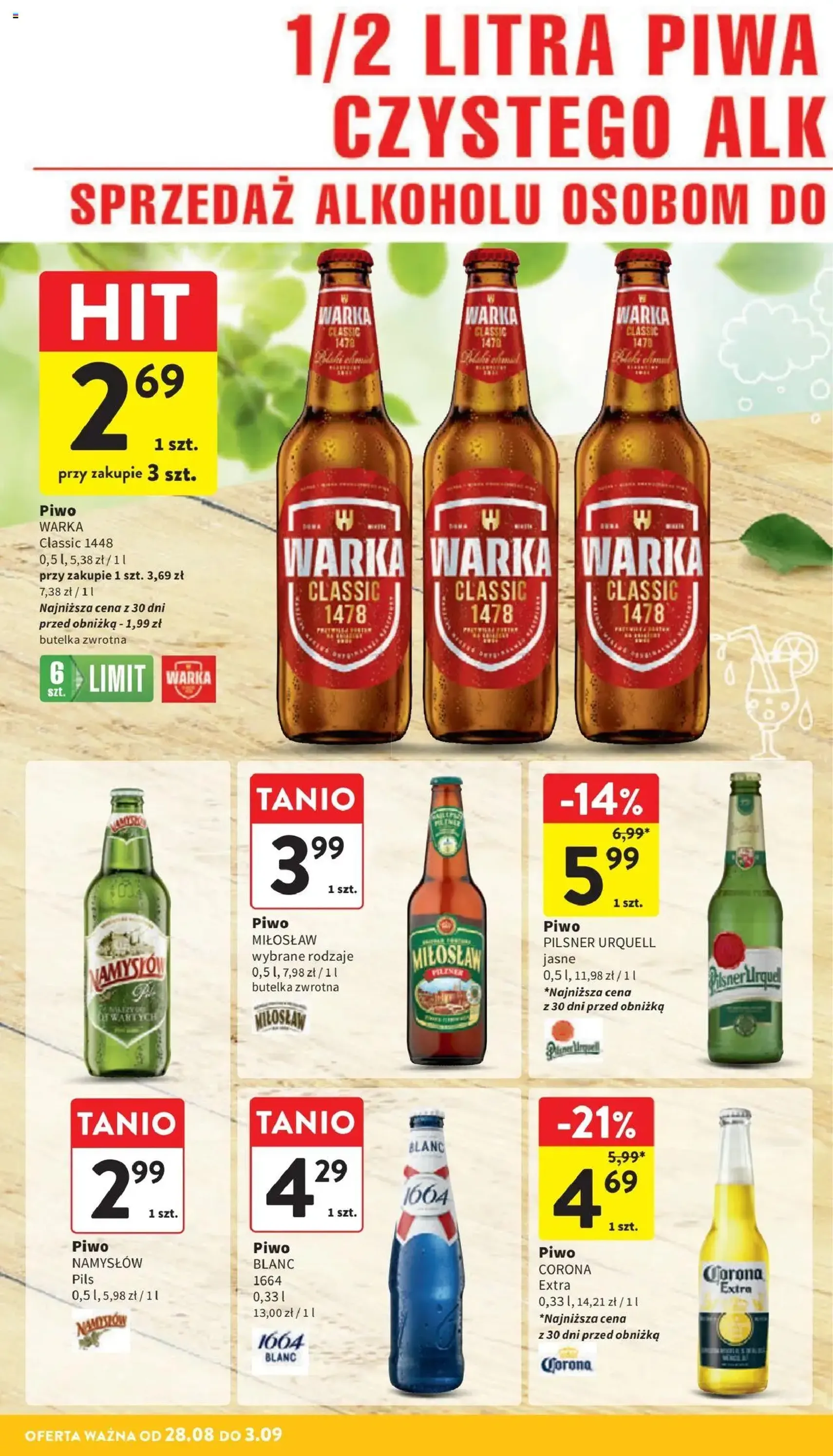 Intermarche Gazetka - ważny gazetka od 28.08.2025 strona 38 z 44 Intermarche Gazetka - ważny gazetka od 28.08.2025 strona 38 z 44