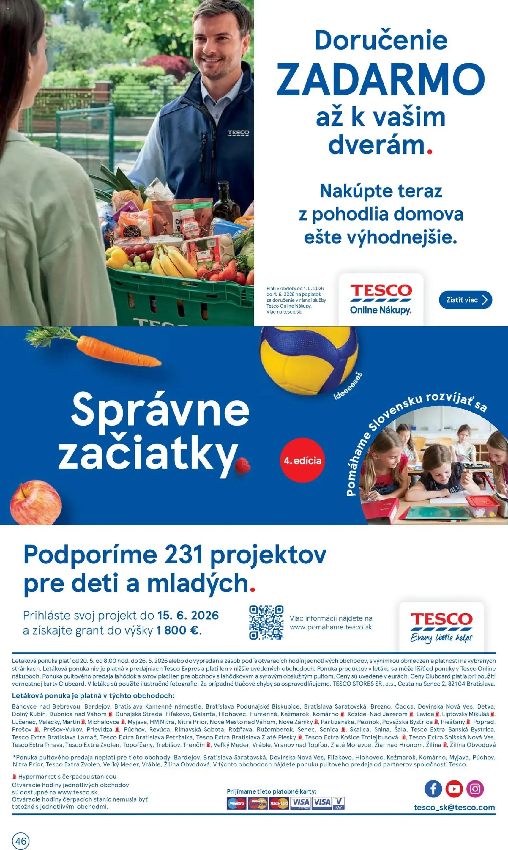 Tesco Hypermarket - leták - platný leták od 20.05.2026 strana 46 z 49
