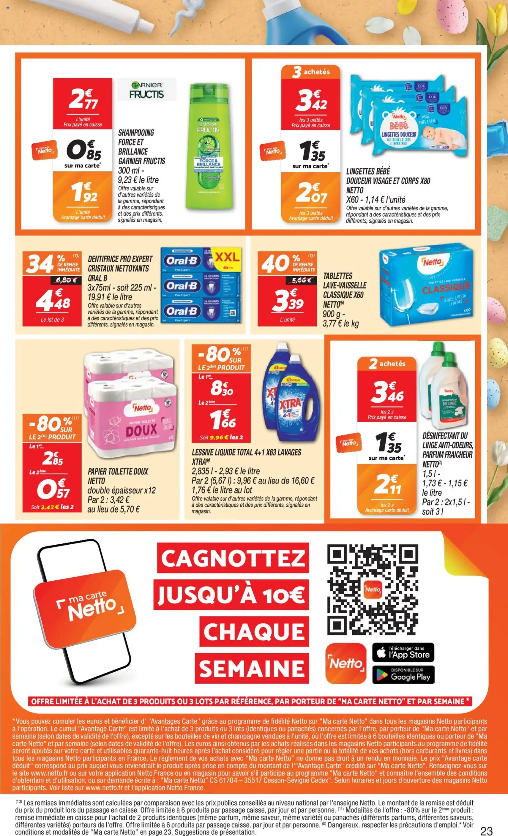 Netto catalogue - brochure valable à partir du 31/03/2026, page 23 sur 24