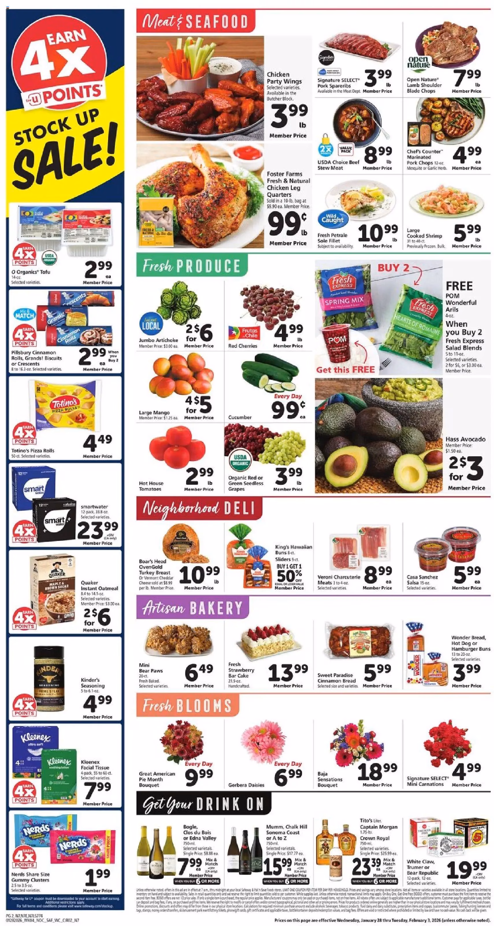 Safeway Weekly Ad - valid flyer from 01/28/2026, page 2 of 9