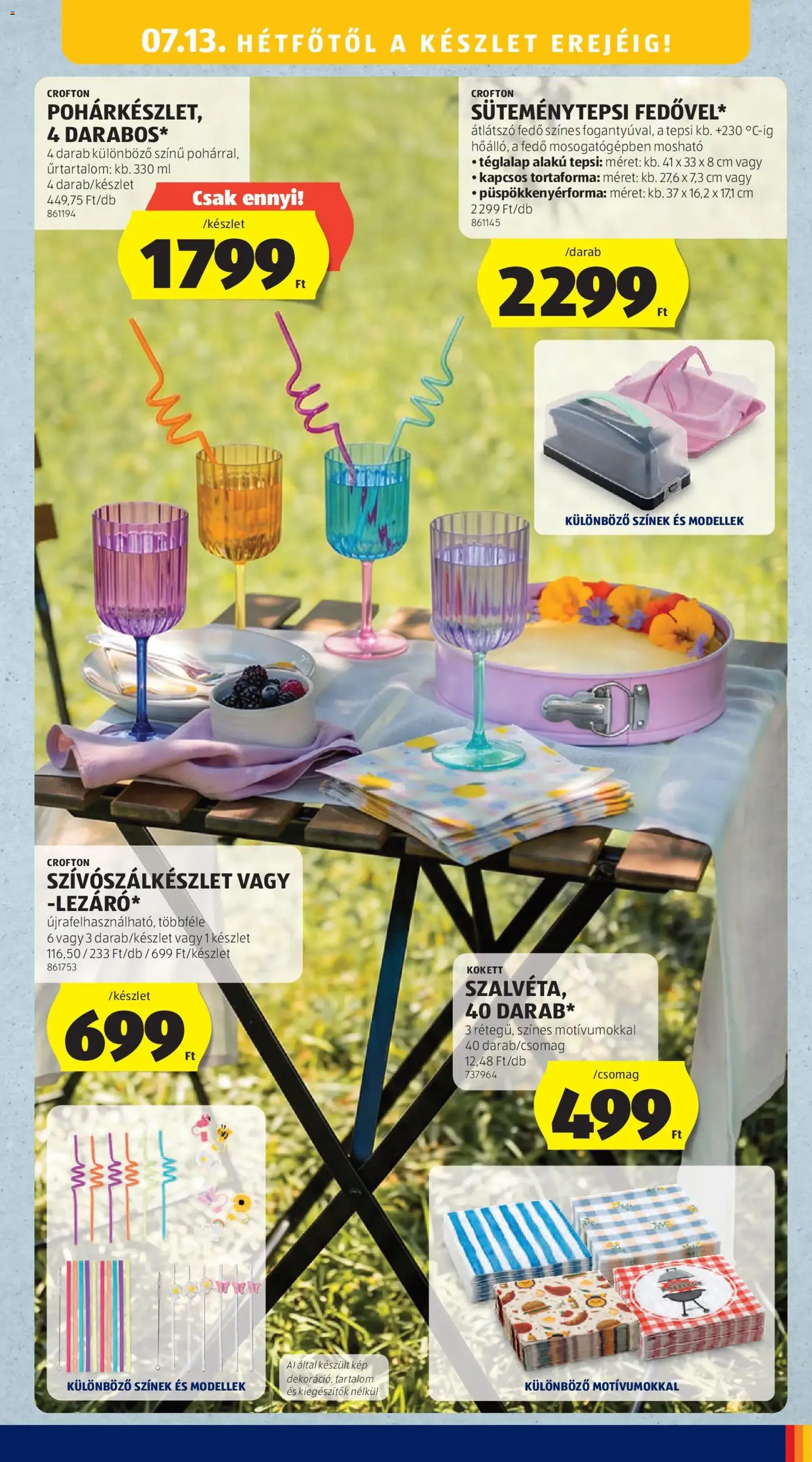 Aldi akciós újság - 2026.07.09. érvényes szórólap 47 oldal 56 oldalból