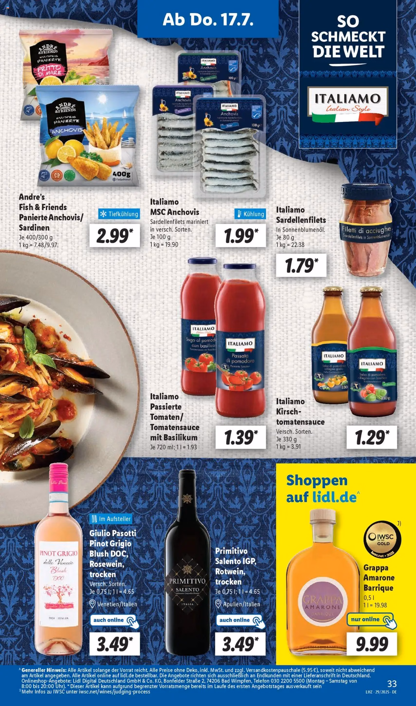Lidl Prospekt - Gültiger Prospekt ab 14.07.2025, Seite 47 von insgesamt 65