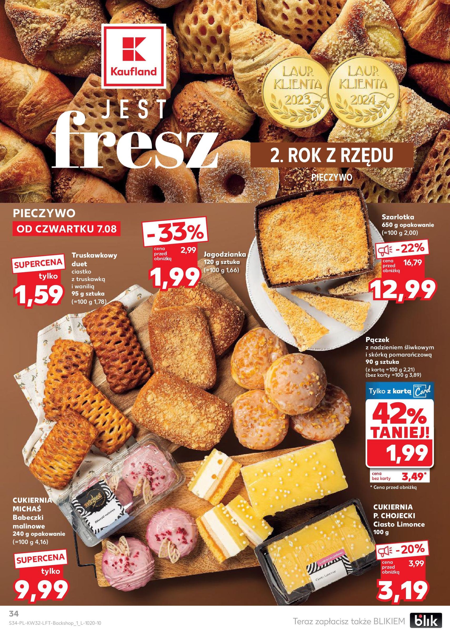 Kaufland gazetka - ważny gazetka od 07.08.2025 strona 34 z 65 Kaufland gazetka - ważny gazetka od 07.08.2025 strona 34 z 65