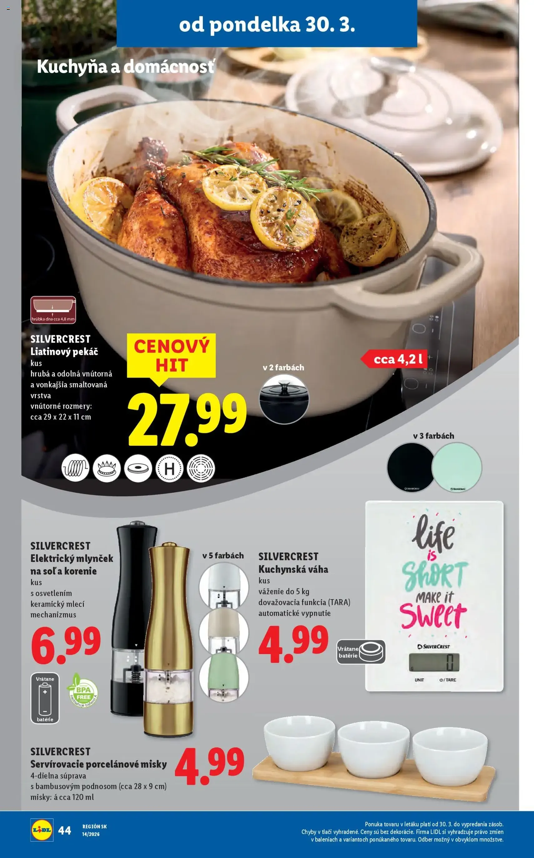Lidl leták - platný leták od 30.03.2026 strana 62 z 107