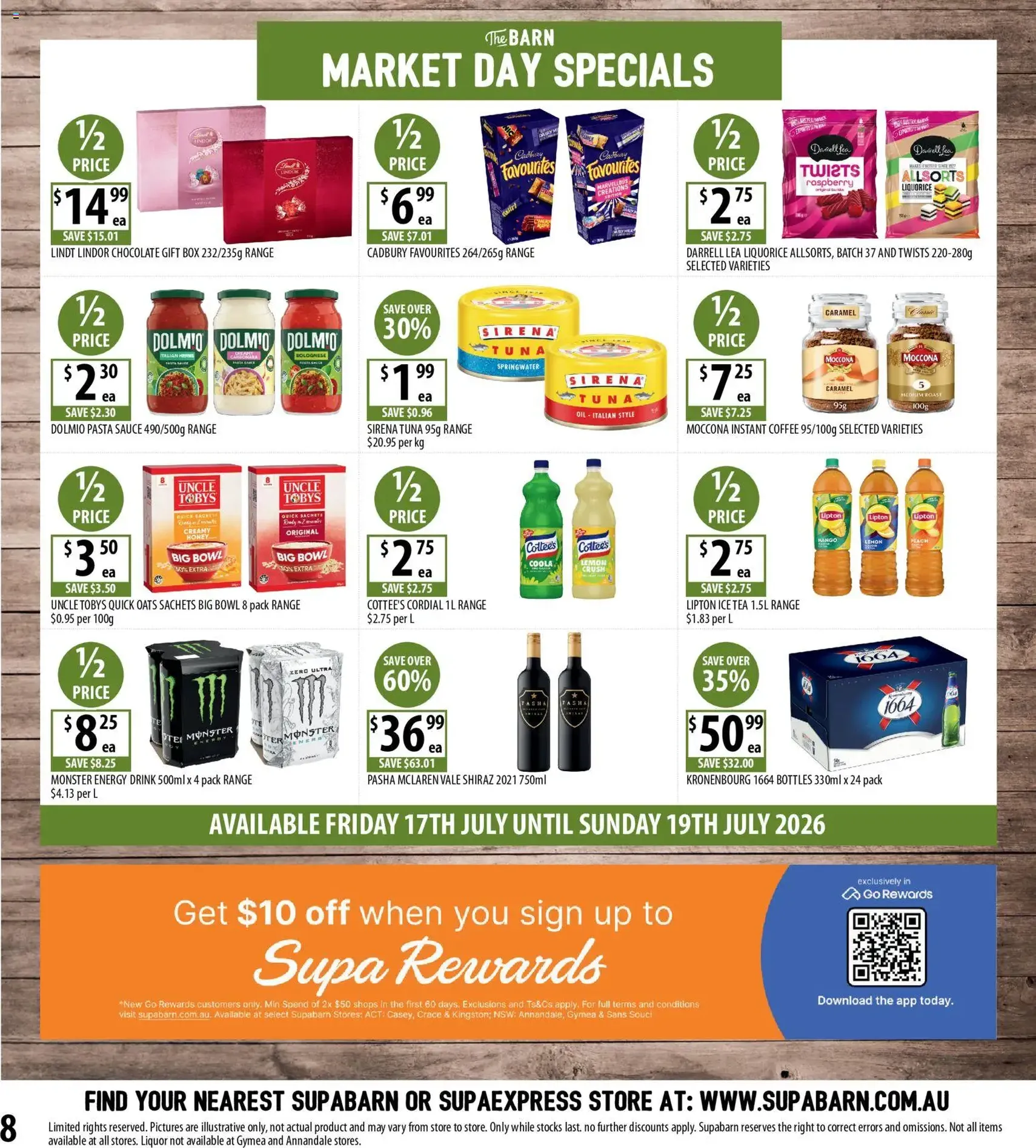 Supabarn catalogue - valid flyer from 15/07/2026, page 8 of 8