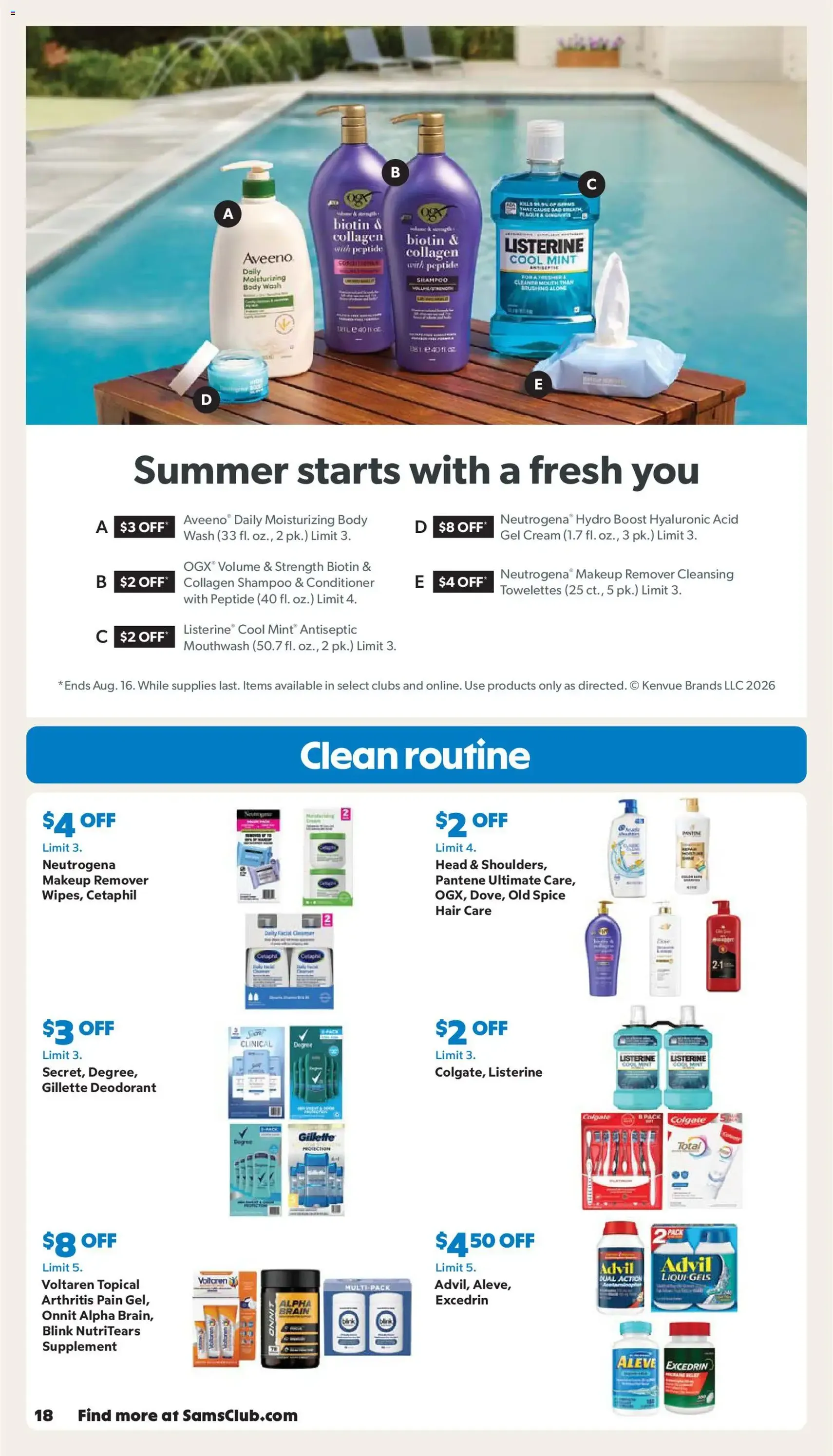 Sam's Club Instant Savings Book July 2026 - valid flyer from 07/22/2026, page 18 of 44