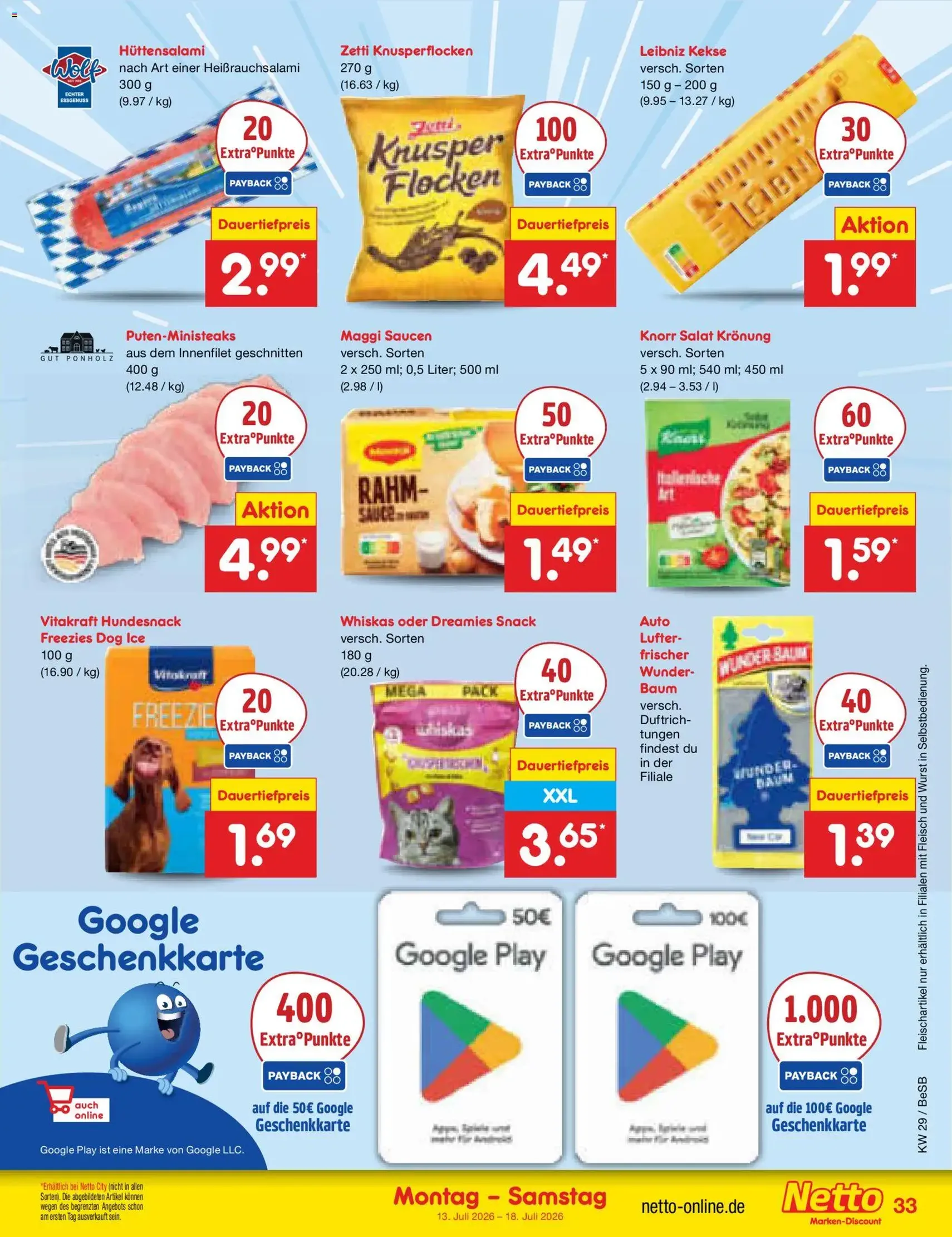 Netto Marken-Discount Prospekt - Gültiger Prospekt ab 13.07.2026, Seite 47 von insgesamt 73
