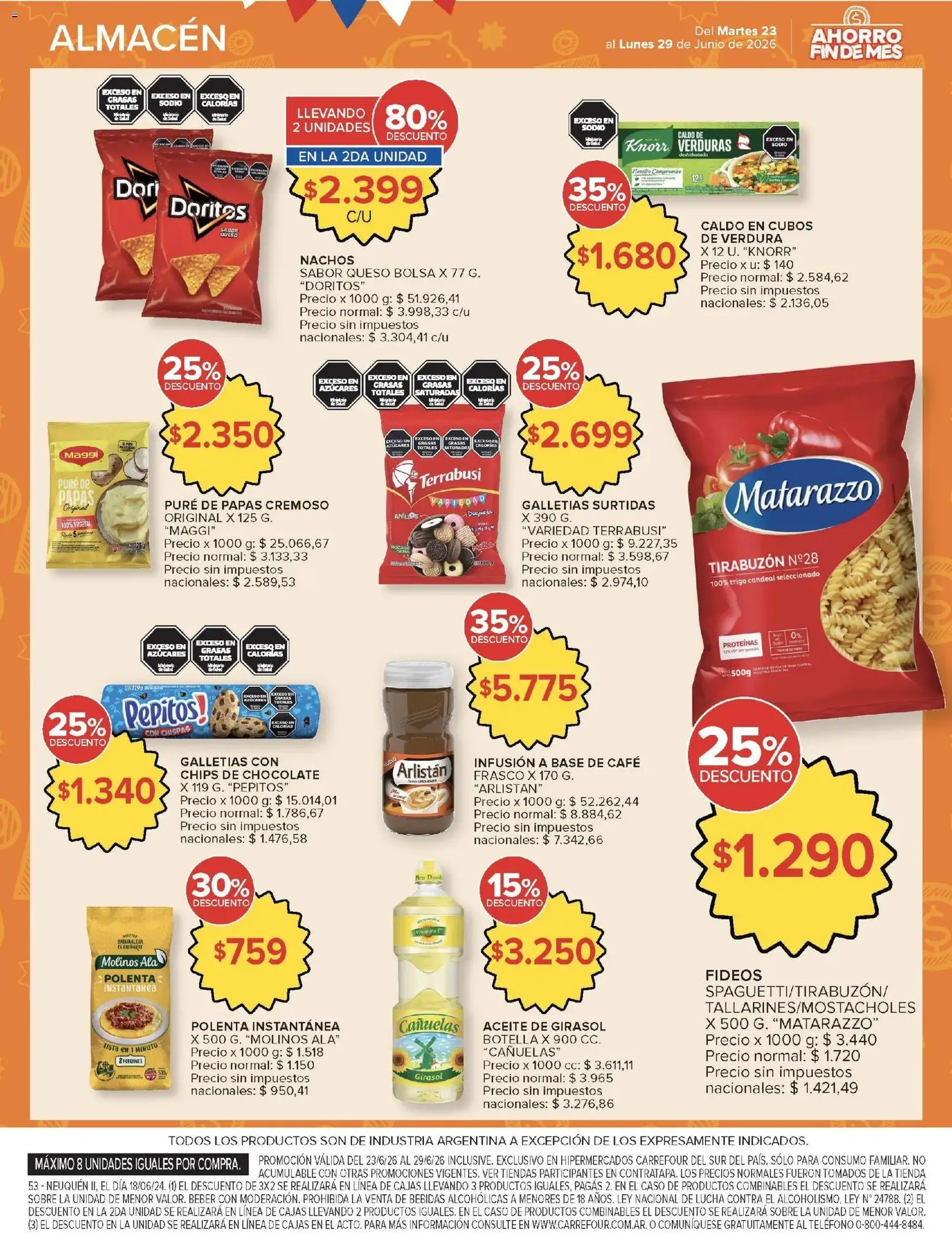 Carrefour ofertas - folleto válido desde 23/06/2026 página 8 de 59