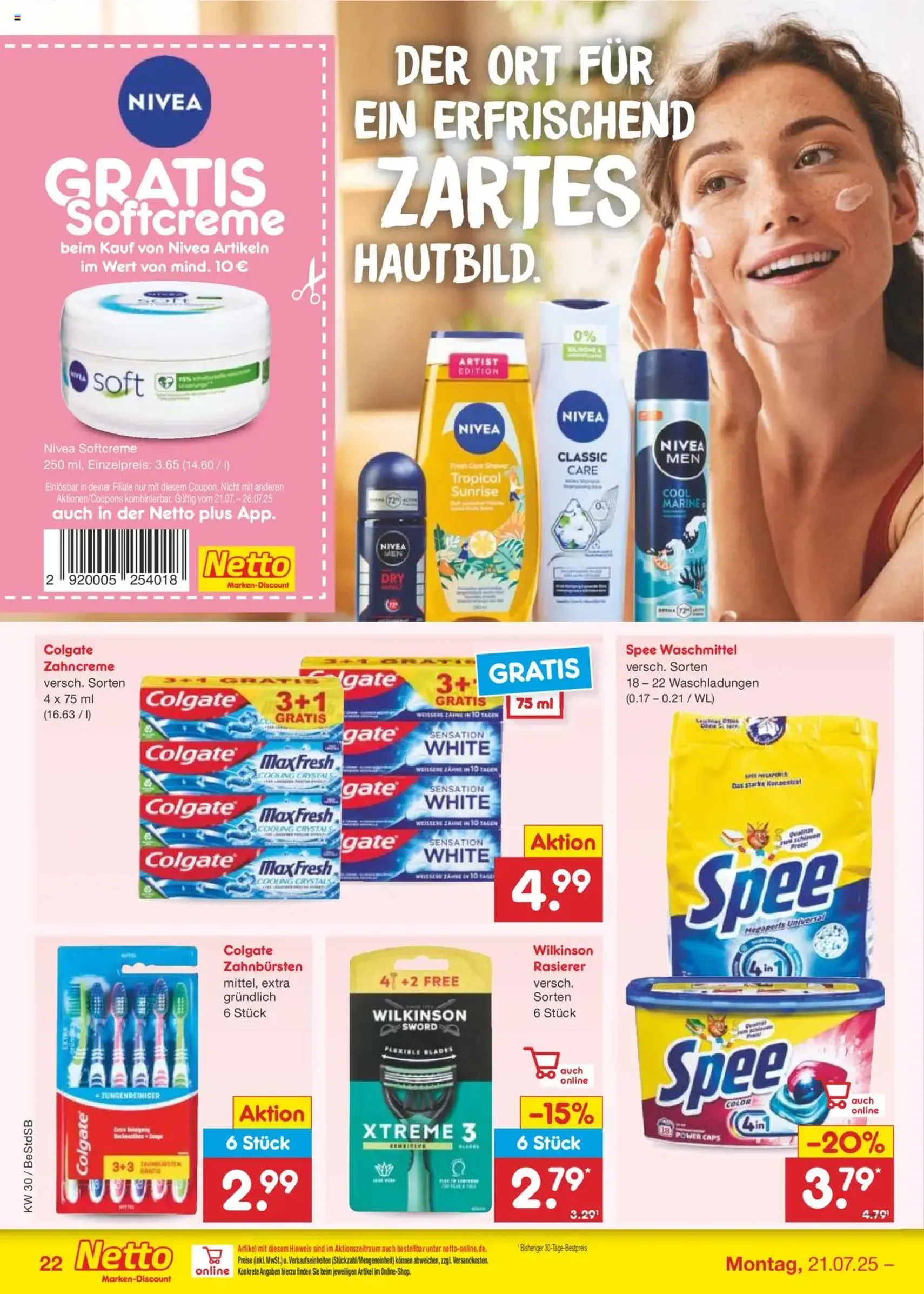 Netto Marken-Discount Prospekt - Gültiger Prospekt ab 21.07.2025, Seite 36 von insgesamt 65