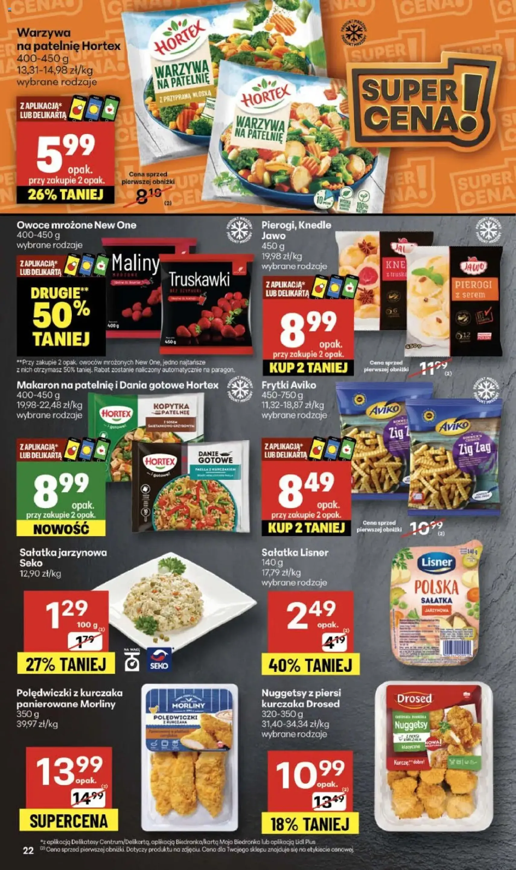 Delikatesy Centrum Gazetka - ważny gazetka od 23.10.2025 strona 22 z 40 Delikatesy Centrum Gazetka - ważny gazetka od 23.10.2025 strona 22 z 40