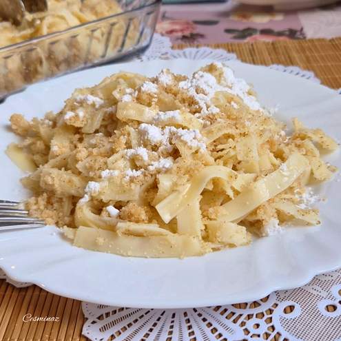 Sladké krupicové rezance. Starý recept mojej babky! - krok prípravy 1