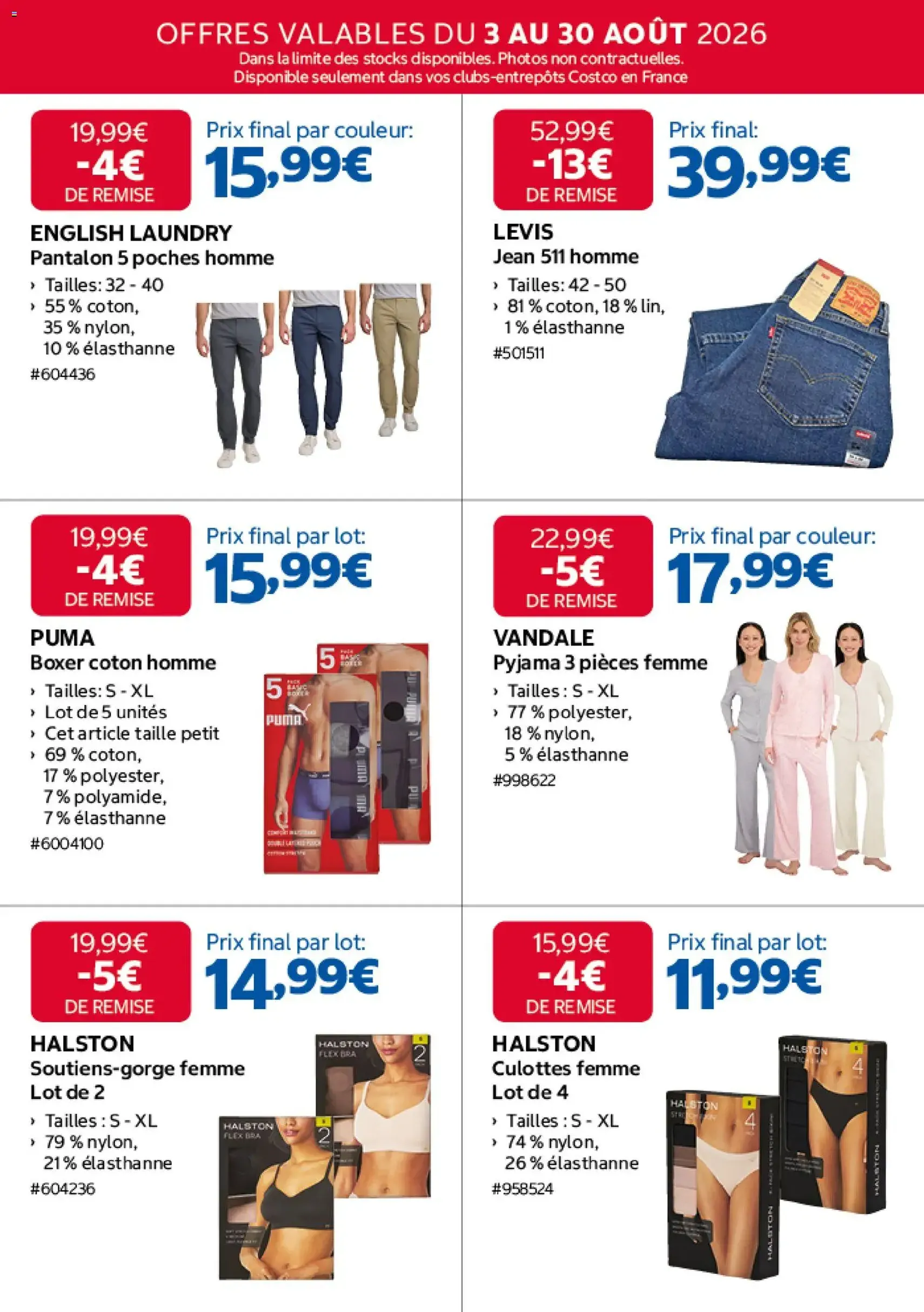 Costco catalogue - brochure valable à partir du 03/08/2026, page 5 sur 20