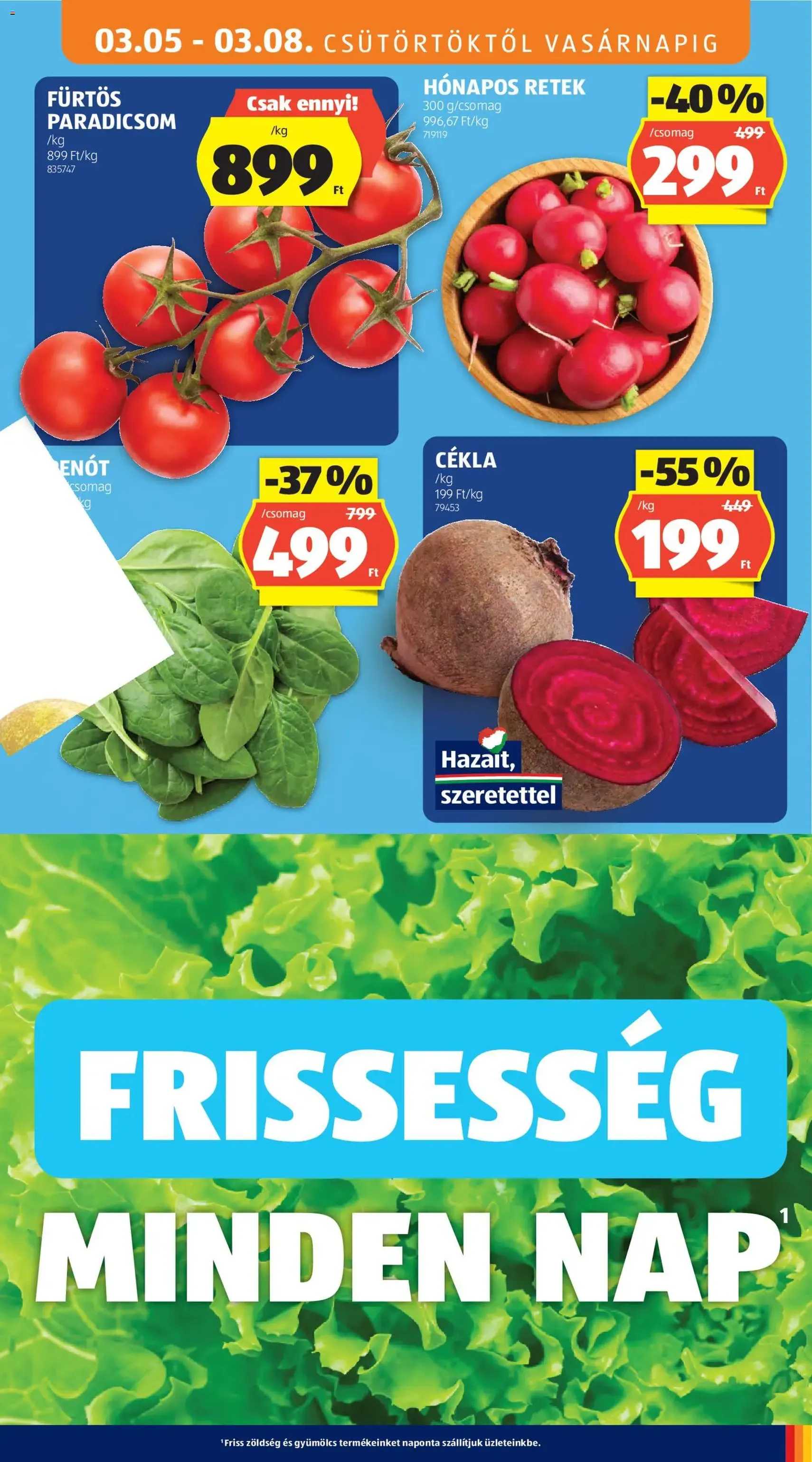 Aldi akciós újság - 2026.03.05. érvényes szórólap 37 oldal 91 oldalból