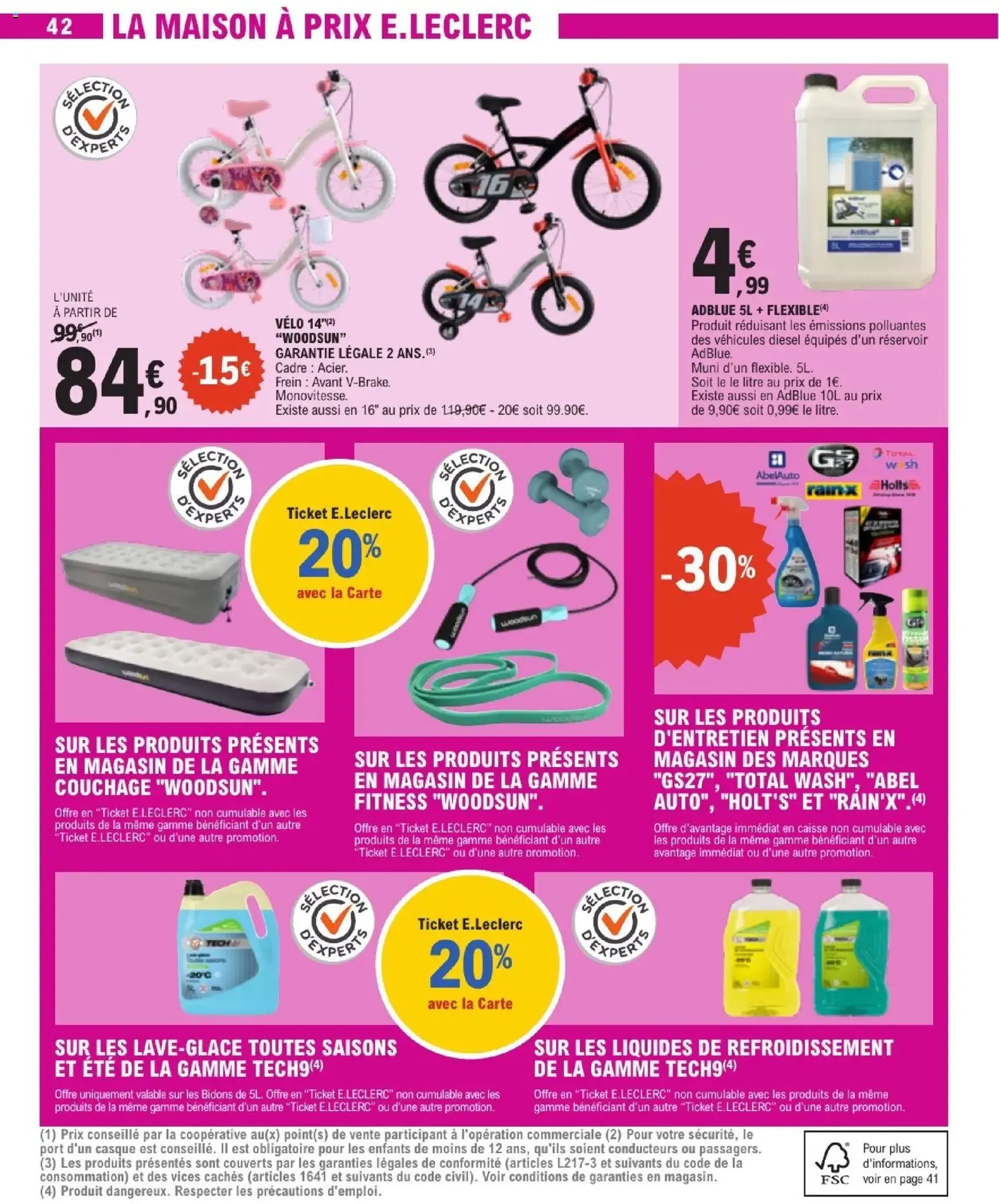 E.Leclerc catalogue semaine 11 - brochure valable à partir du 10/03/2026, page 42 sur 56