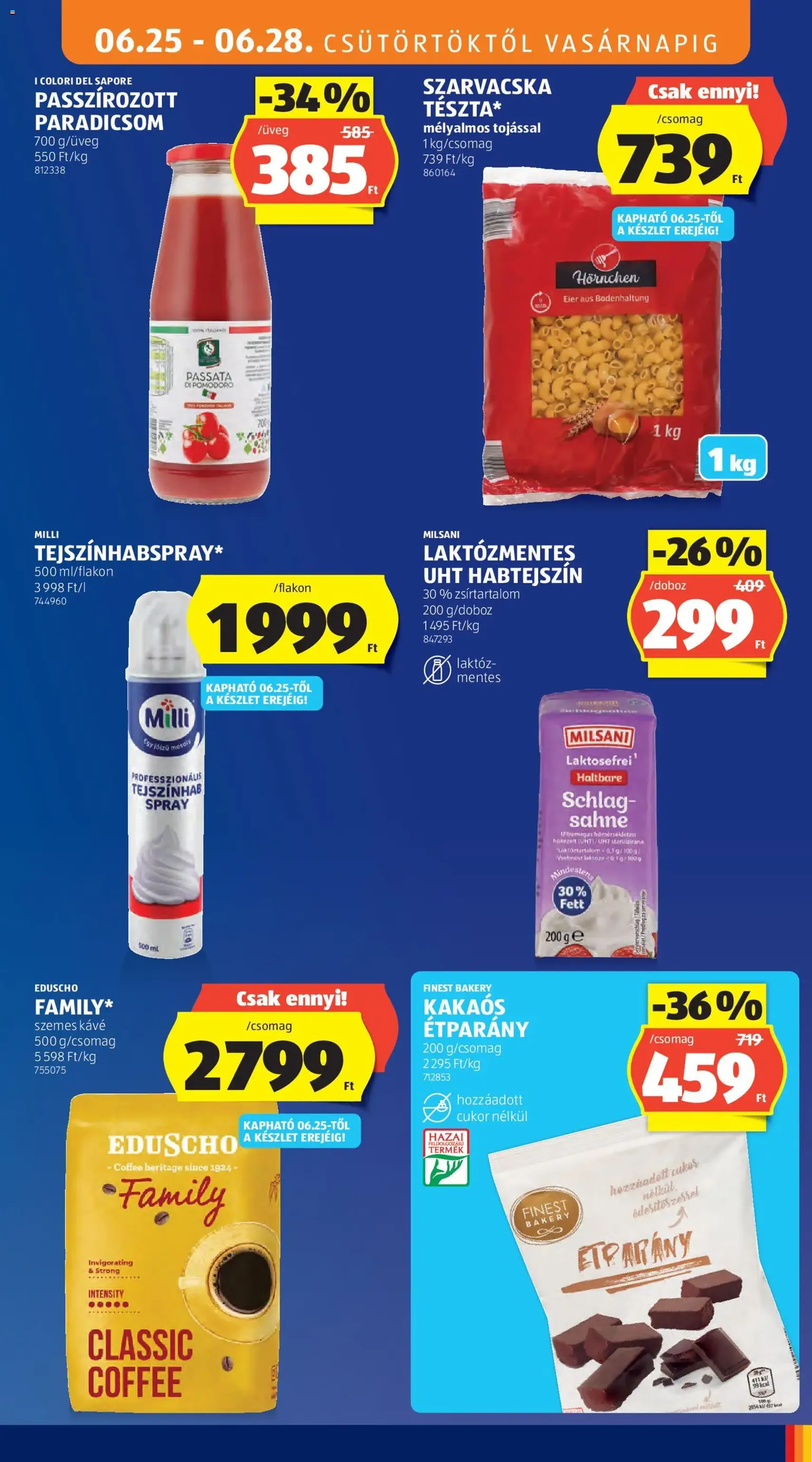Aldi akciós újság - 2026.06.25. érvényes szórólap 17 oldal 62 oldalból