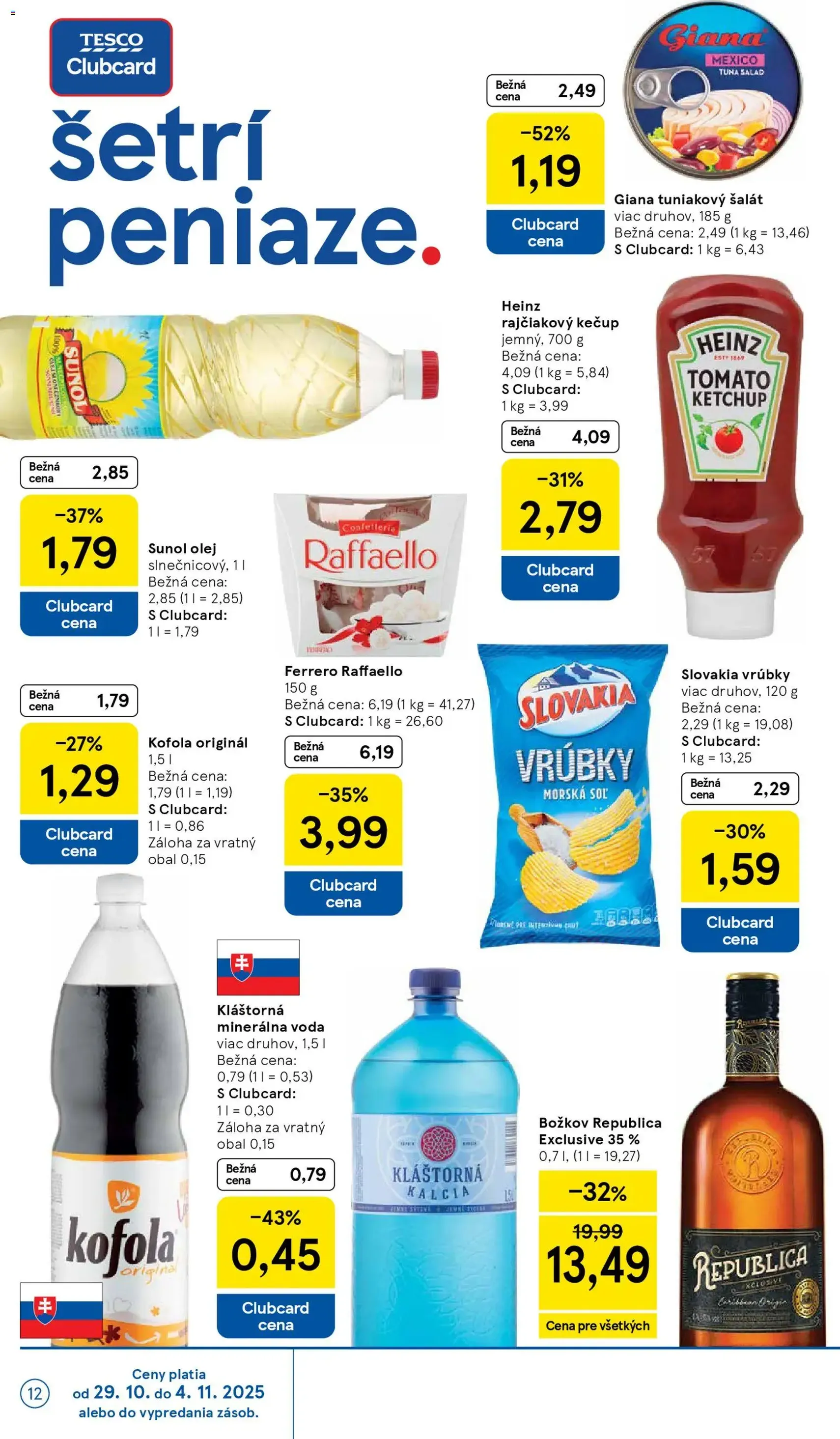 Tesco Hypermarket - leták - platný leták od 29.10.2025 strana 12 z 39 Tesco Hypermarket - leták - platný leták od 29.10.2025 strana 12 z 39