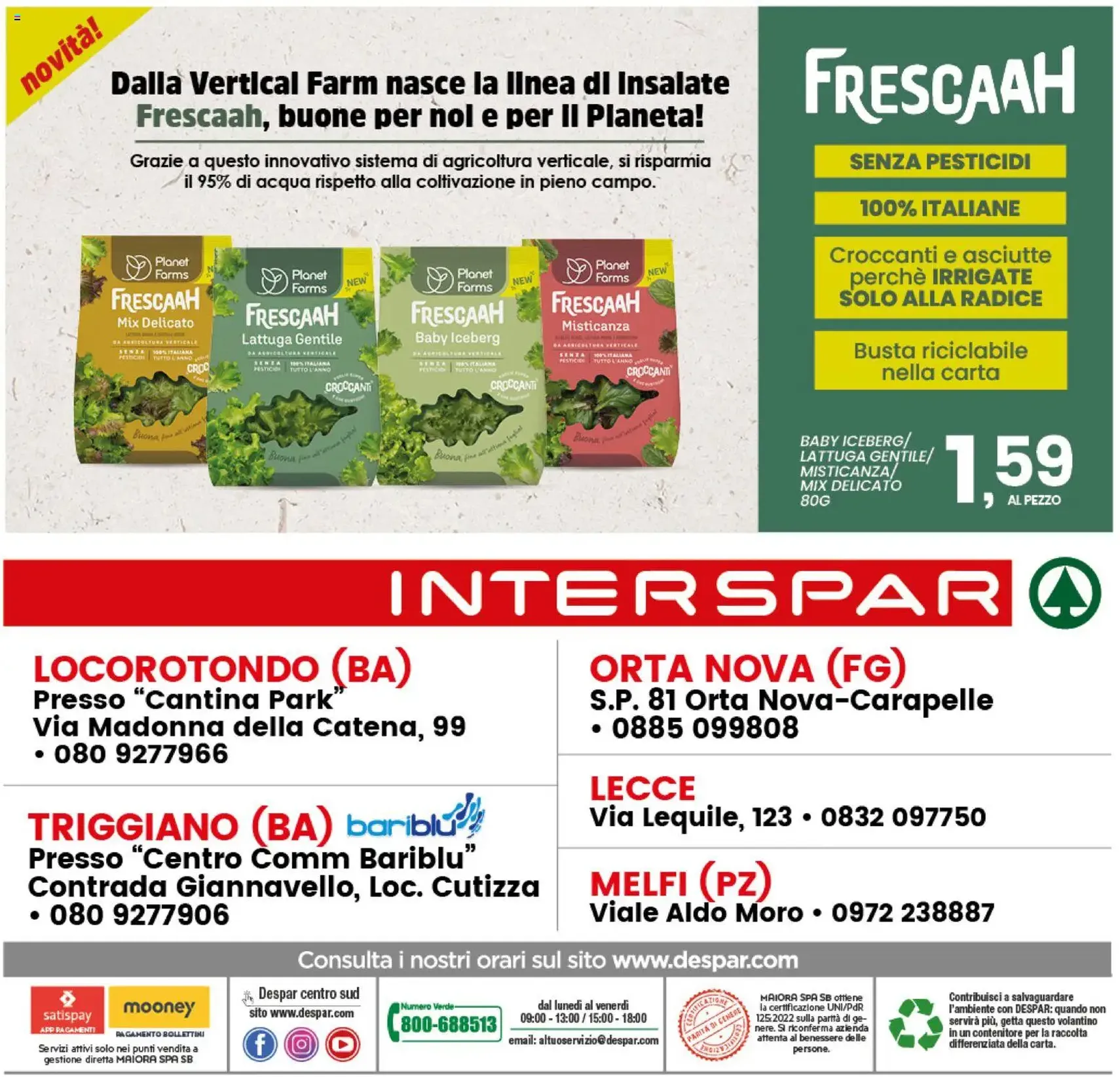 Volantino Interspar - volantino valido dal 30/11/2025 pagina 39 di 39
