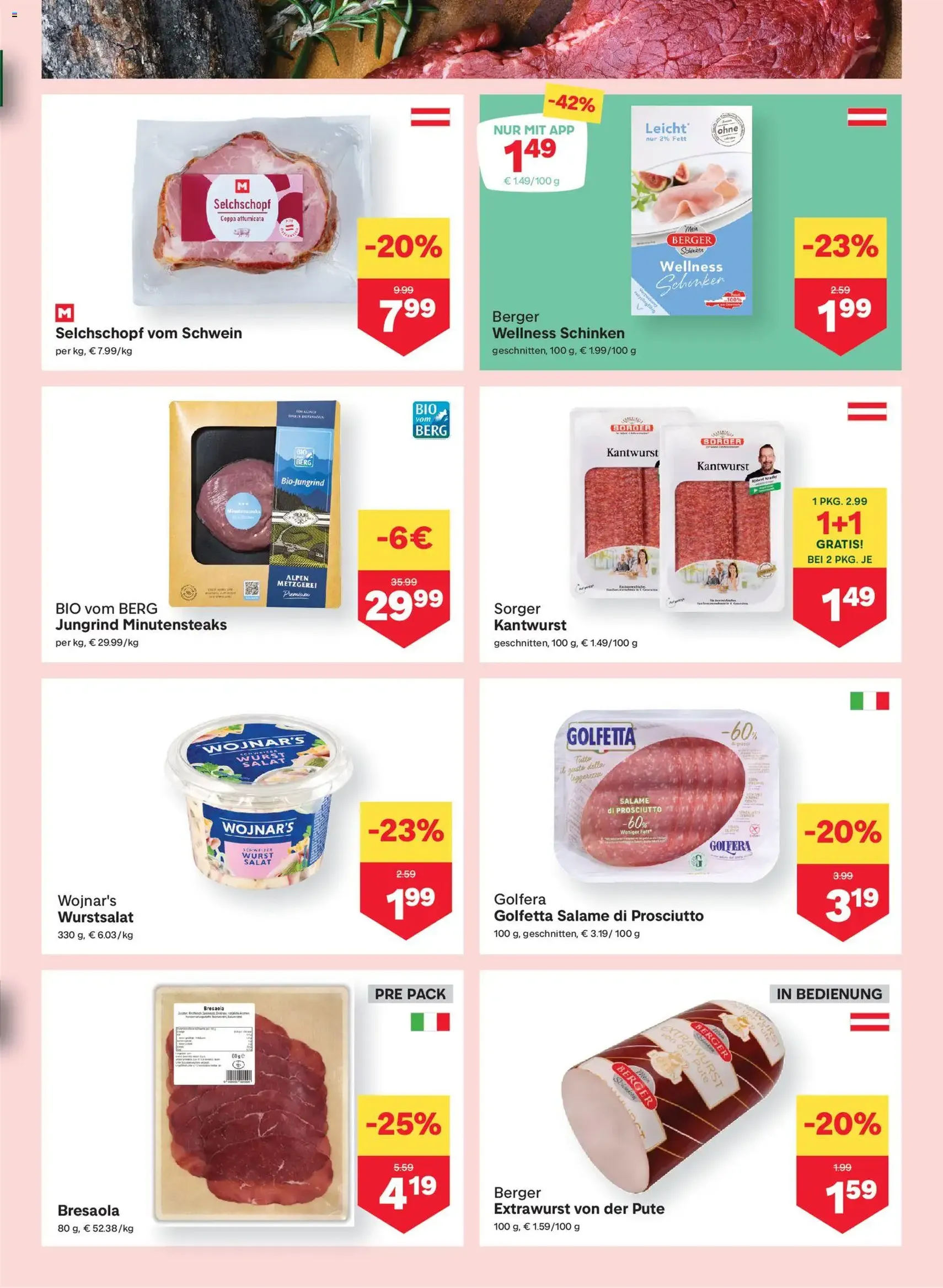 MPREIS Flugblatt - Gültiger Prospekt ab 01.01.2026, Seite 3 von insgesamt 12