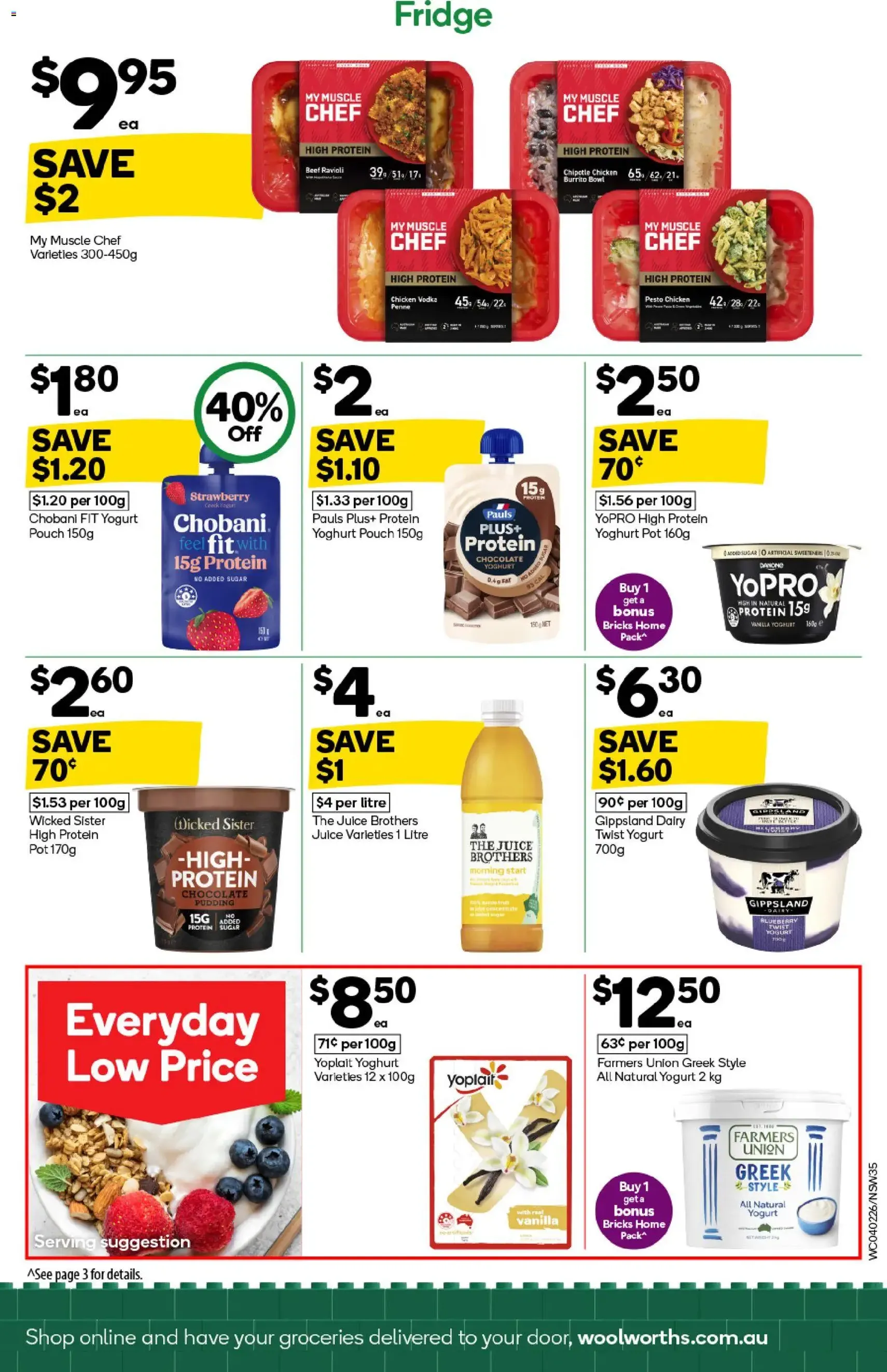 Weekly catalogue Woolworths 04/02 - valid flyer from 04/02/2026, page 35 of 50