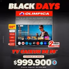 Vista previa del folleto Olímpica - Black Friday válido desde 19/11/2025