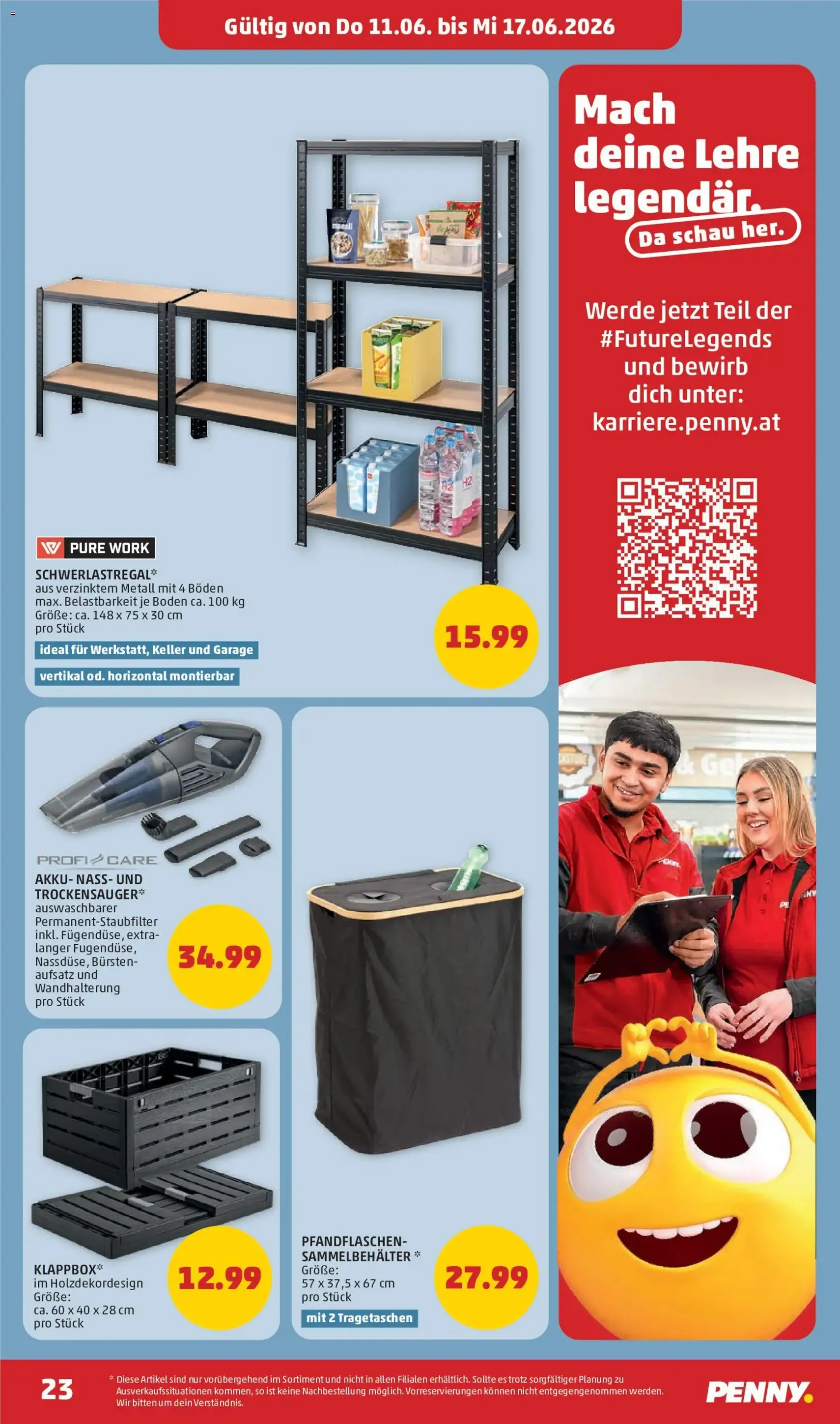 Penny Markt - Flugblatt - Gültiger Prospekt ab 11.06.2026, Seite 23 von insgesamt 32