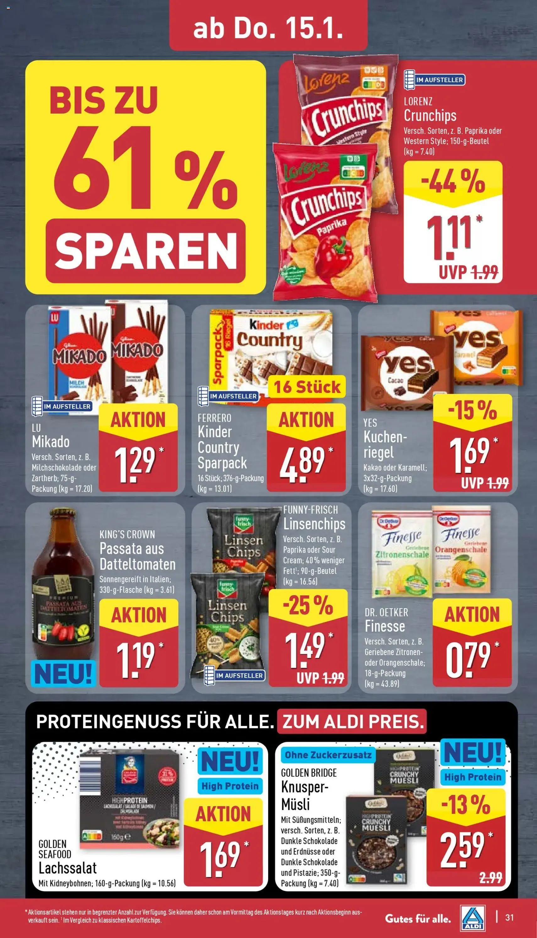 Aldi Prospekt - Gültiger Prospekt ab 12.01.2026, Seite 33 von insgesamt 44