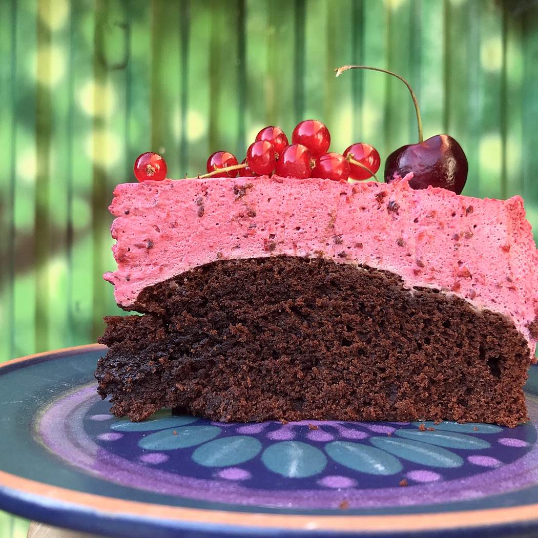 Torta alla mousse di cioccolato