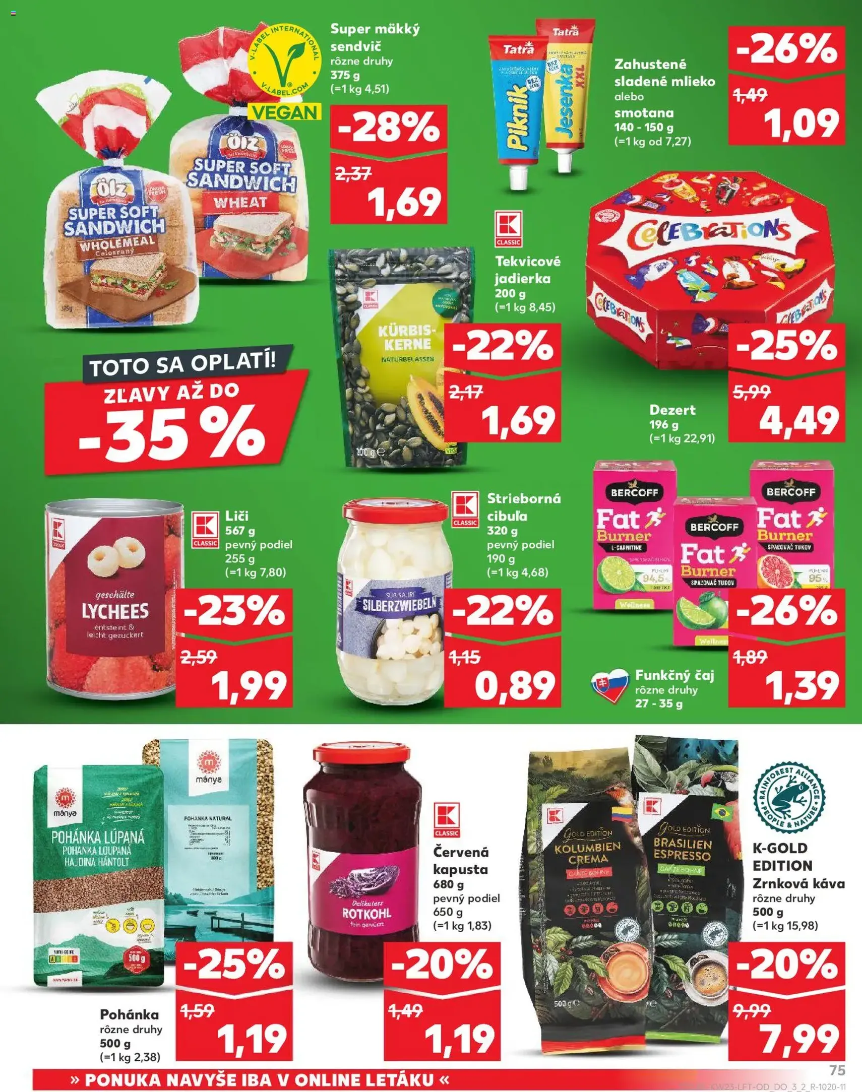 Kaufland SK akciós újság - 2026.06.04. érvényes szórólap 75 oldal 76 oldalból