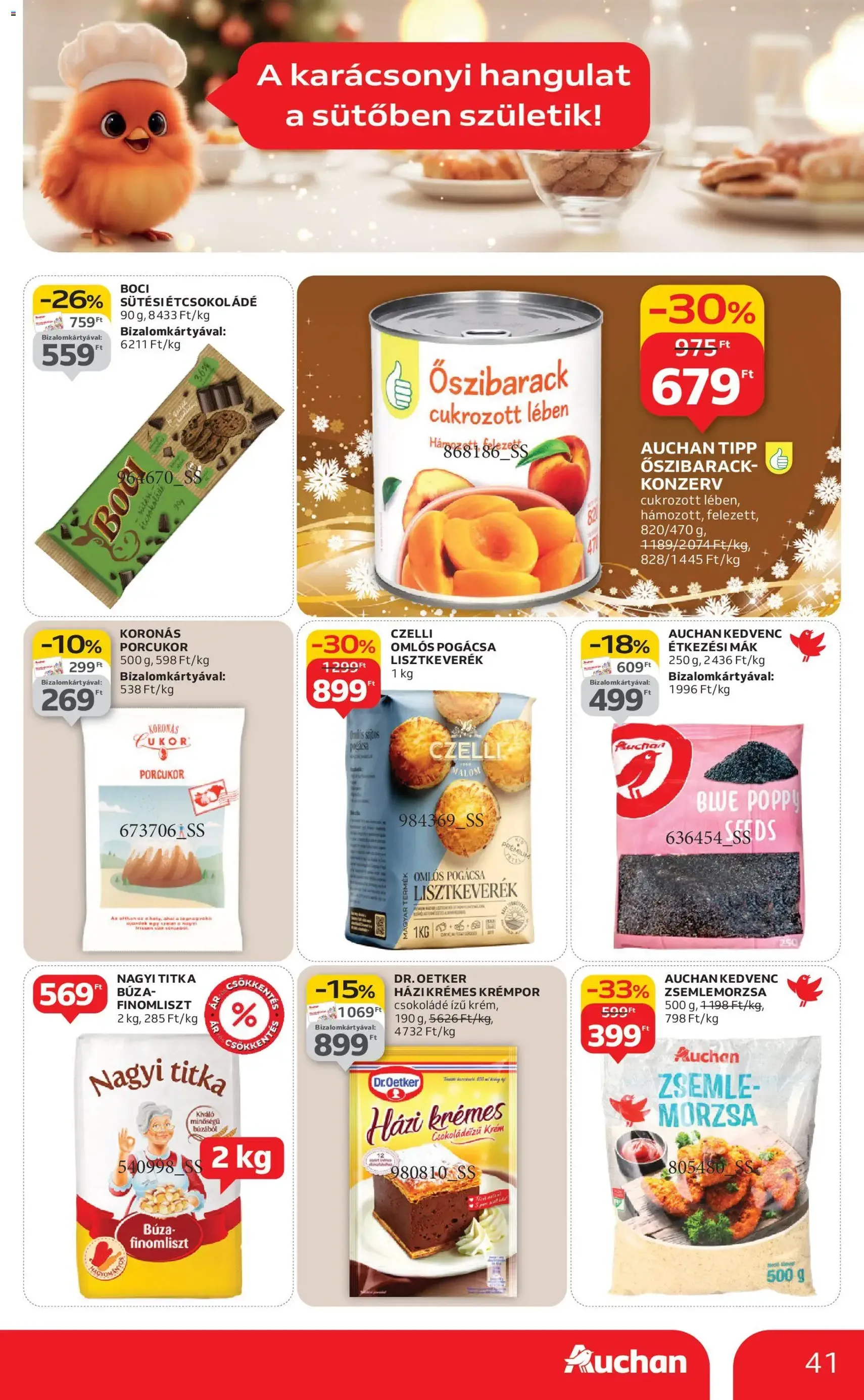 Auchan Akciós újság - 2025.12.04. érvényes szórólap 41 oldal 92 oldalból