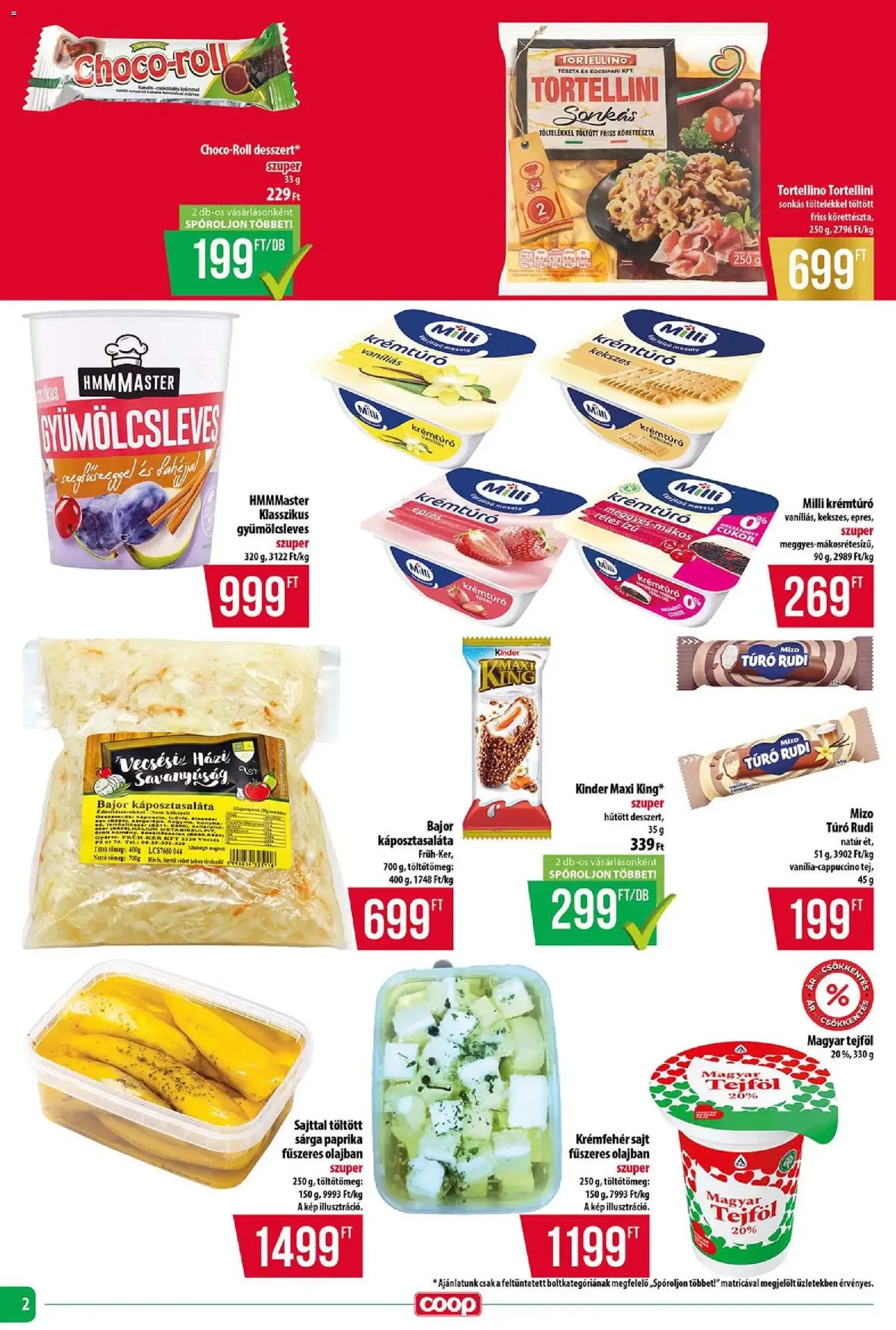 COOP Szolnok Akciós újság - 2026.02.12. érvényes szórólap 2 oldal 12 oldalból