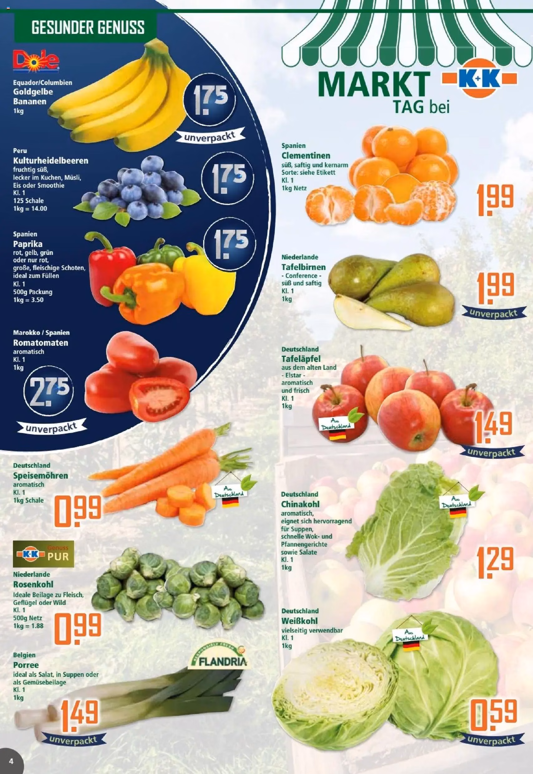 Klaas & Kock Prospekt - Gültiger Prospekt ab 03.11.2025, Seite 4 von insgesamt 12 Klaas & Kock Prospekt - Gültiger Prospekt ab 03.11.2025, Seite 4 von insgesamt 12