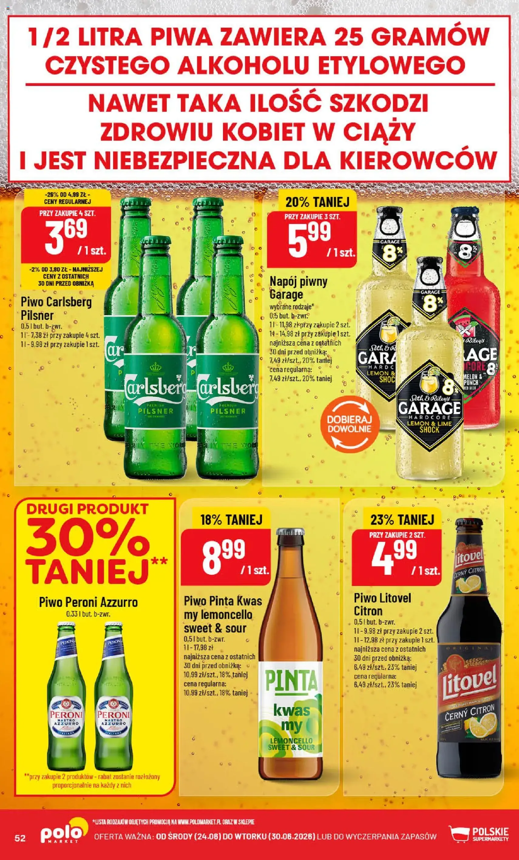 POLOmarket gazetka - ważny gazetka od 24.06.2026 strona 52 z 74