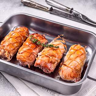 Recipe preview Baked Stuffed Turkey Meat