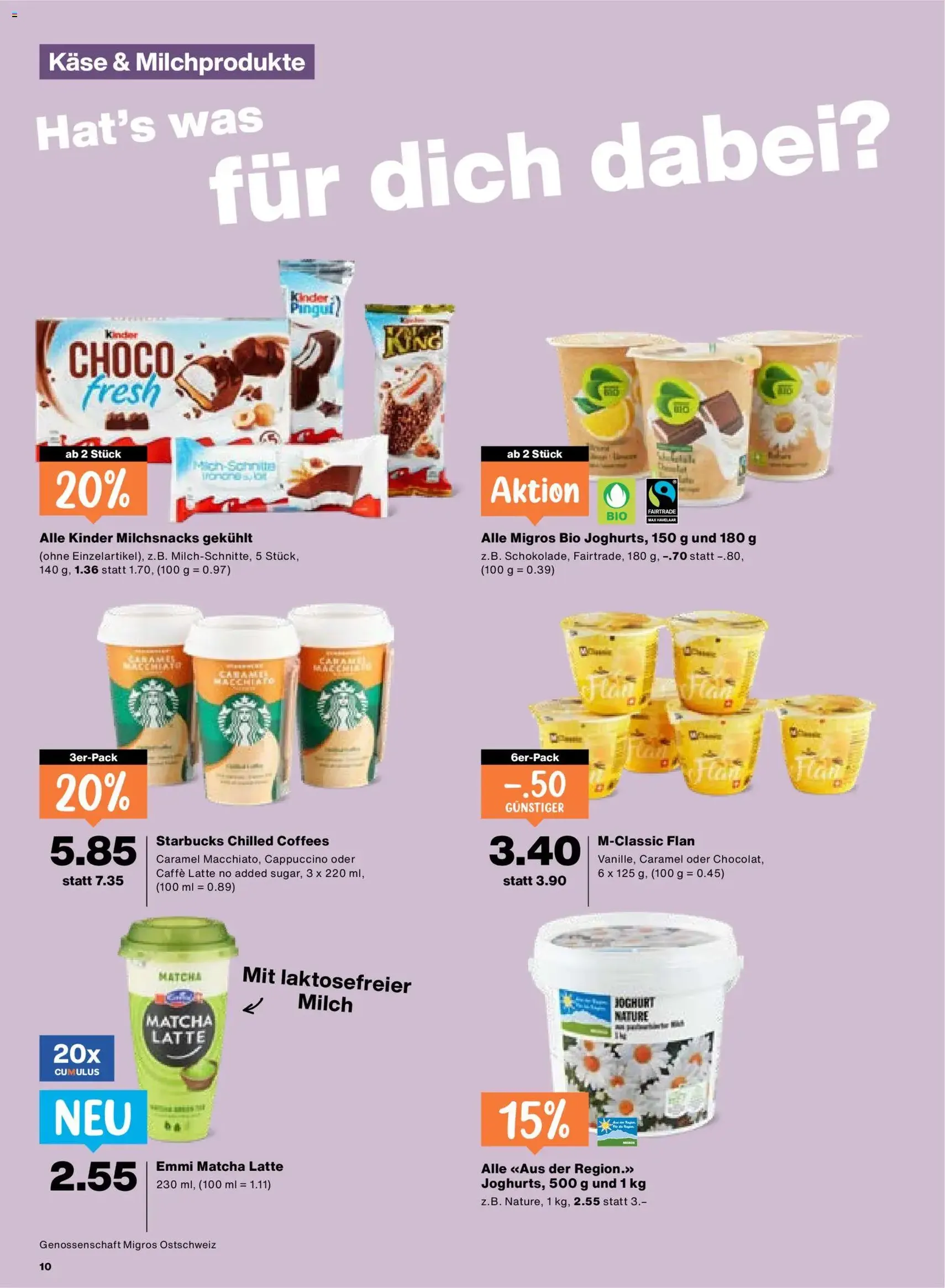 Migros aktionen - Gültiger Prospekt ab 30.04.2026, Seite 10 von insgesamt 24