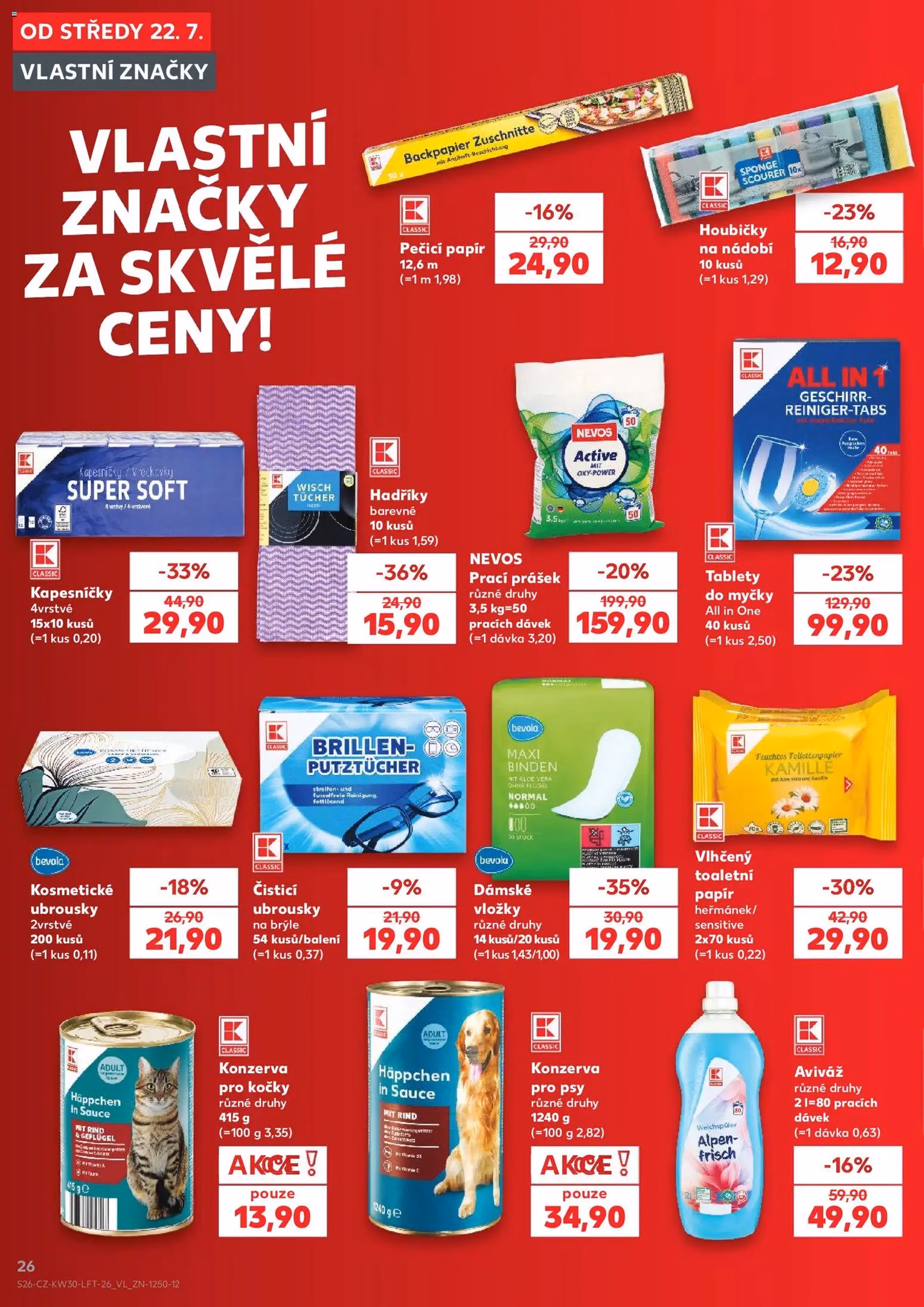 Kaufland leták - platný leták od 22.07.2026 strana 26 z 52