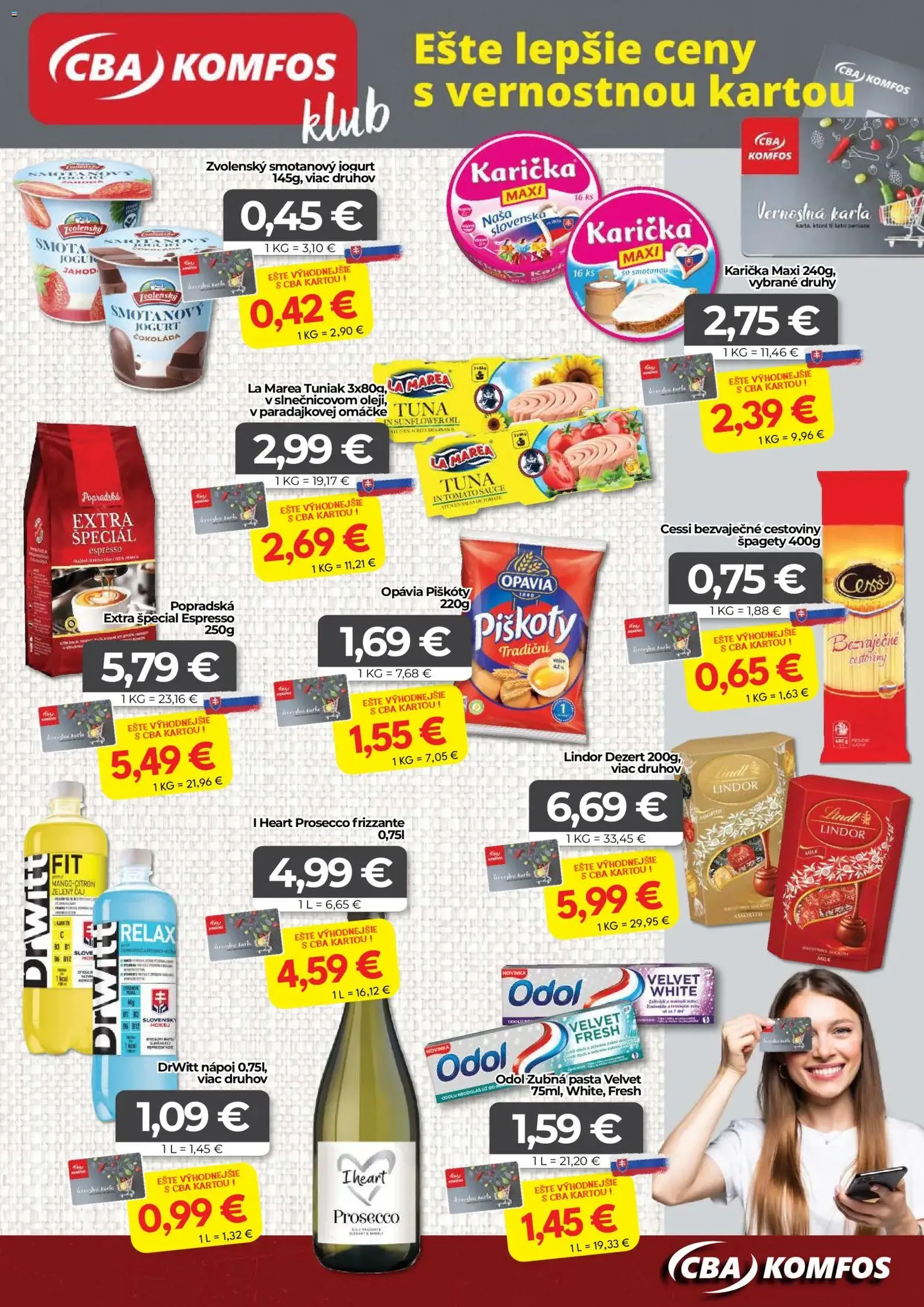 CBA Komfos leták - platný leták od 20.02.2026 strana 15 z 16