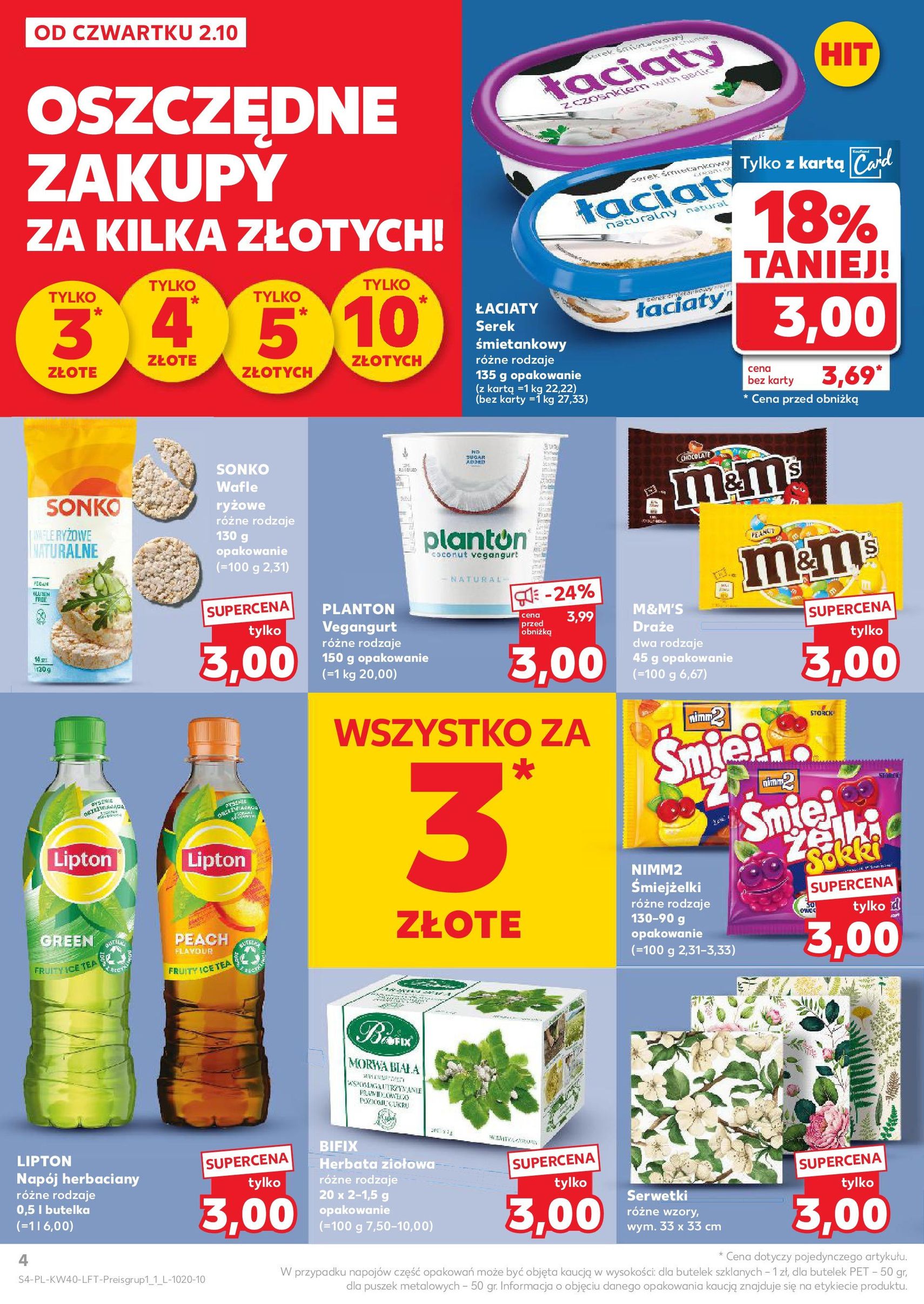 Kaufland gazetka - ważny gazetka od 02.10.2025 strona 4 z 55