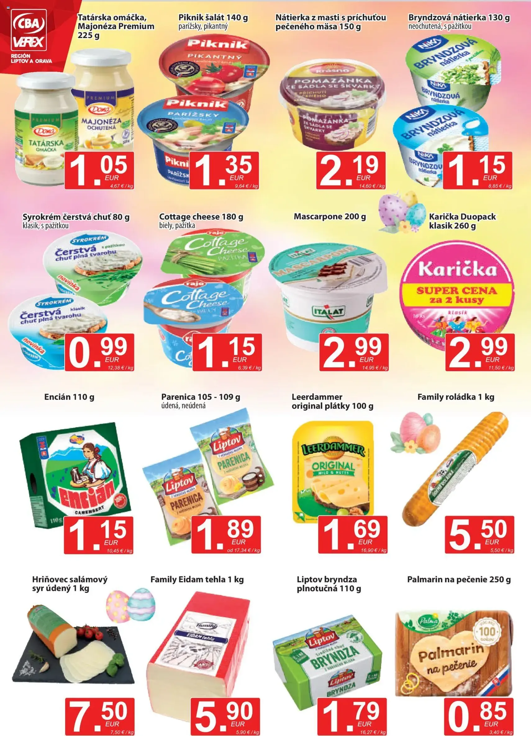 CBA Verex leták - platný leták od 19.03.2026 strana 4 z 12