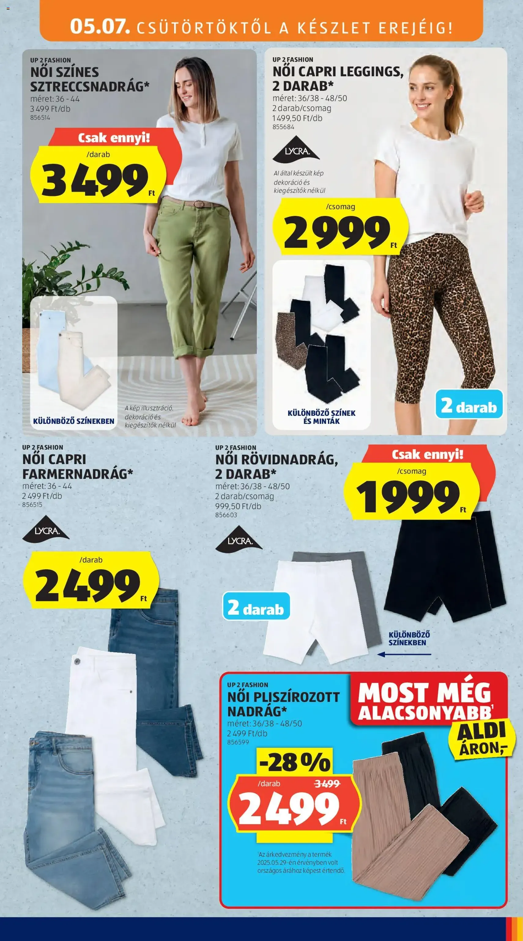 Aldi akciós újság - 2026.05.07. érvényes szórólap 25 oldal 37 oldalból