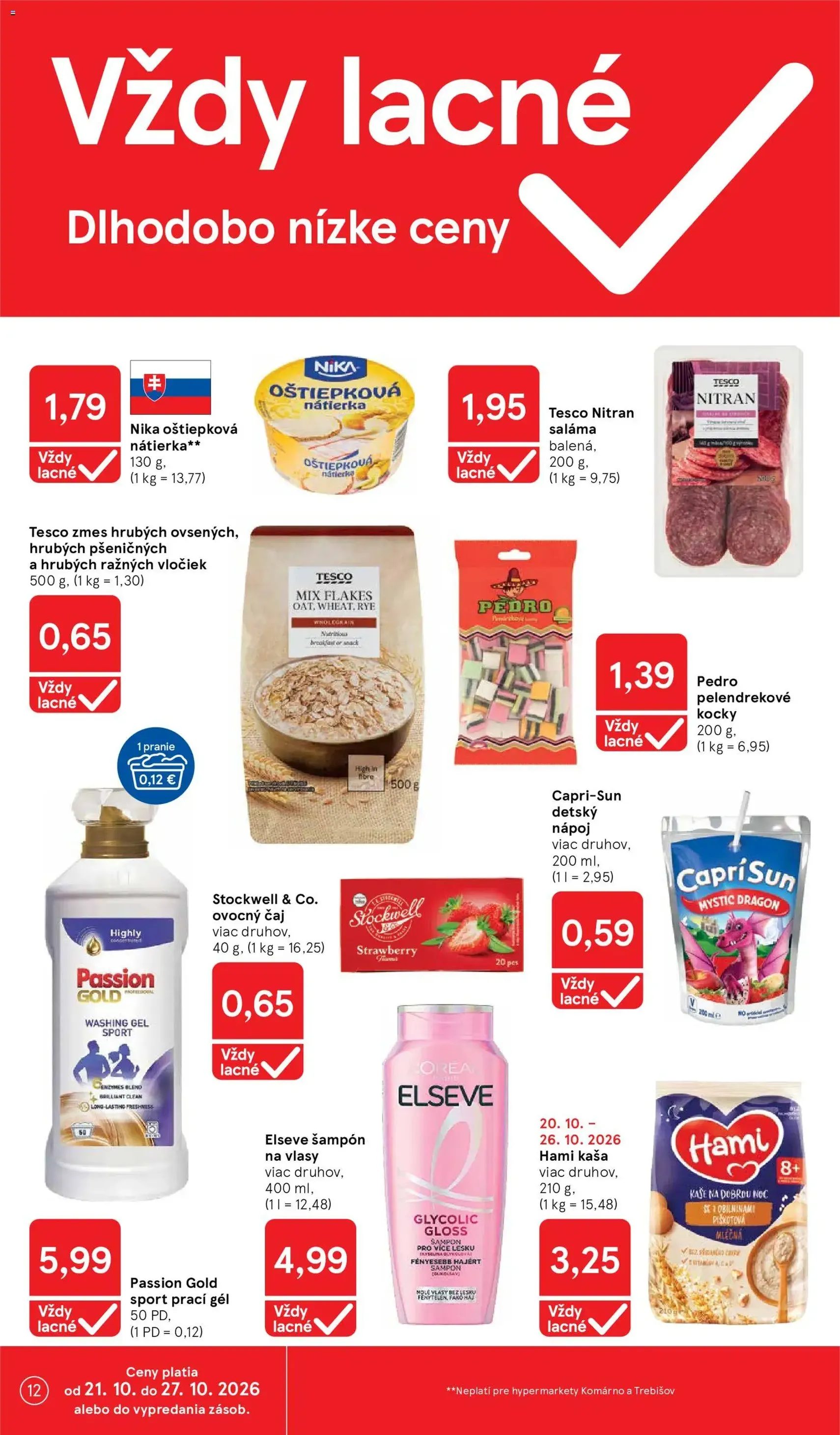 Tesco Hypermarket - leták - platný leták od 21.10.2026 strana 12 z 42